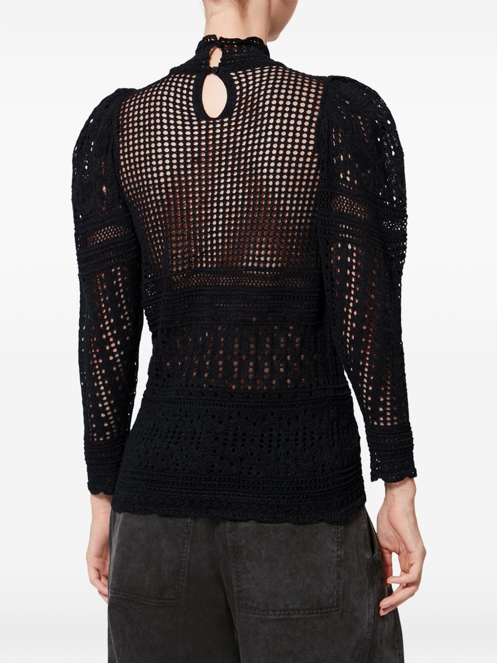 Isabel Marant DAHARA KNITTED TOP Size XS / US 0-2 / IT 36-38 - 5 Thumbnail
