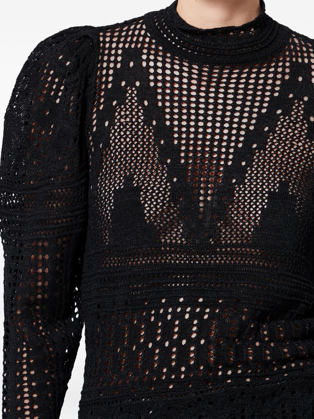 Isabel Marant DAHARA KNITTED TOP Size XS / US 0-2 / IT 36-38 - 4 Thumbnail