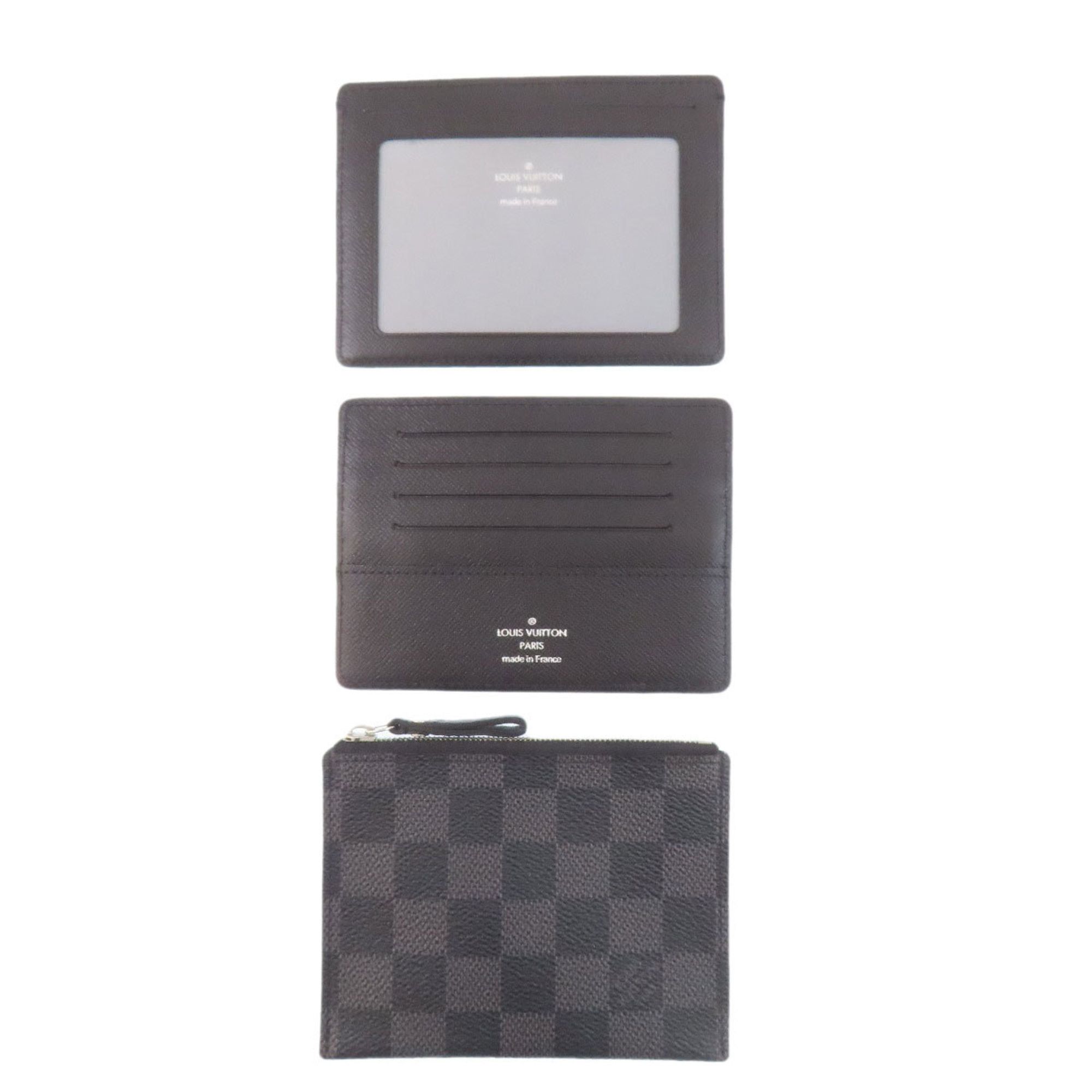 Other Louis Vuitton N63083 Portefeuille Compact Modular Bifold Wallet Damier Canvas Men's LOUIS VUITTON Size ONE SIZE - 10 Thumbnail