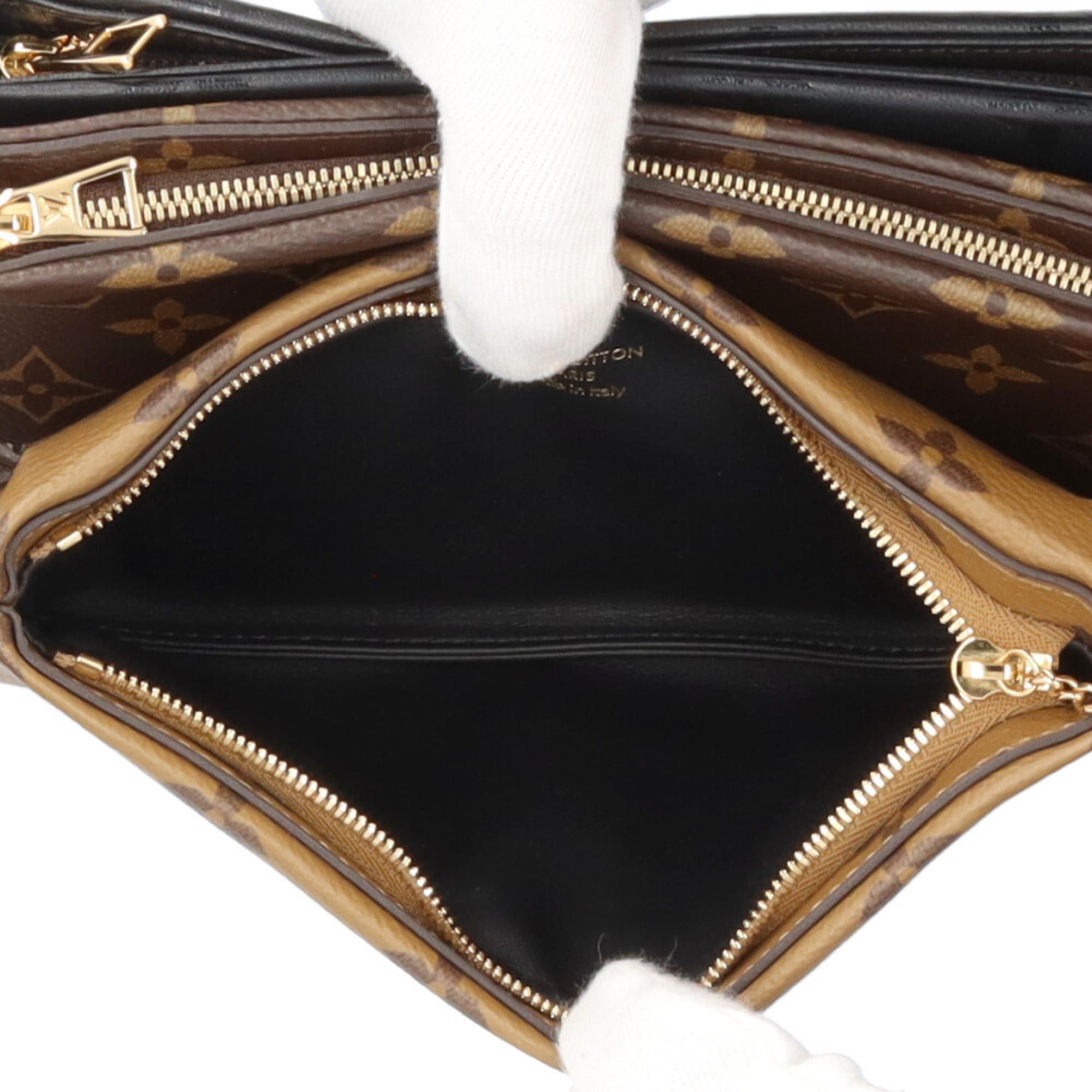 Louis Vuitton Pre-owned Louis Vuitton Pochette LV3 Monogram Reverse Shoulder Bag, M45412 Brown, Women's Size ONE SIZE - 6 Thumbnail