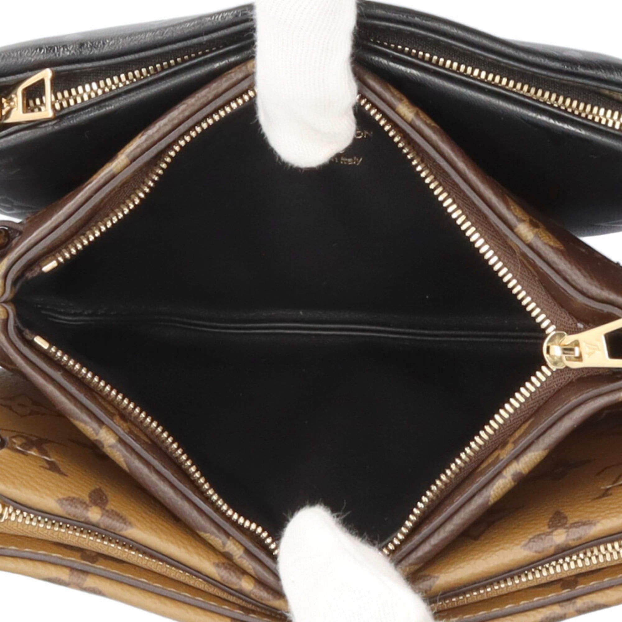Louis Vuitton Pre-owned Louis Vuitton Pochette LV3 Monogram Reverse Shoulder Bag, M45412 Brown, Women's Size ONE SIZE - 7 Thumbnail