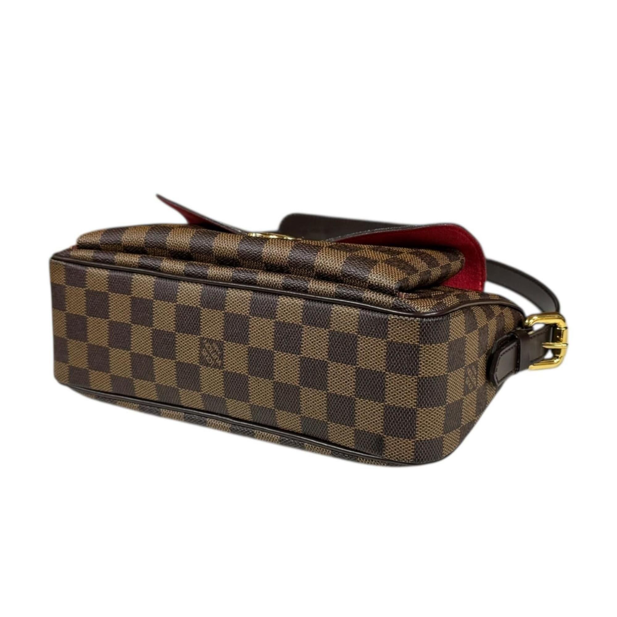 Louis Vuitton Pre-owned Louis Vuitton Ravello GM Damier Shoulder Bag, Canvas N60006, Brown, Women's Size ONE SIZE - 5 Thumbnail