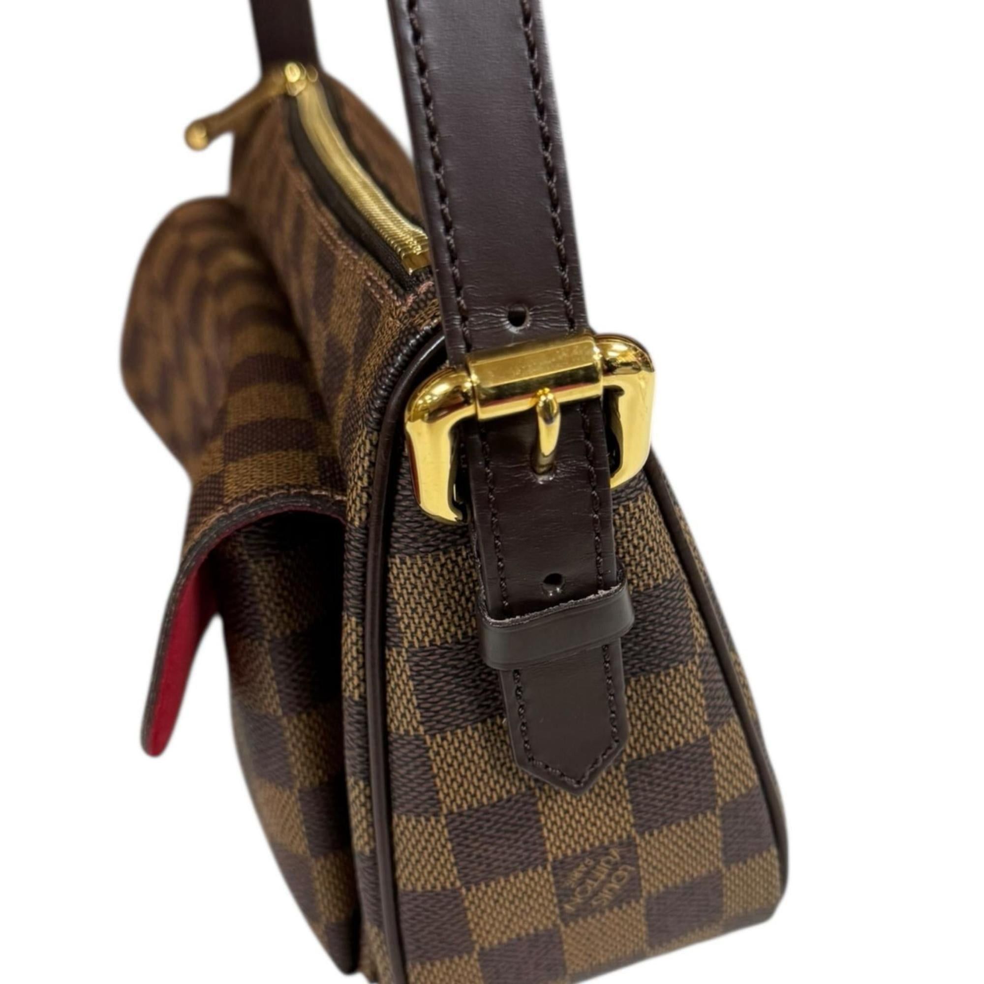 Louis Vuitton Pre-owned Louis Vuitton Ravello GM Damier Shoulder Bag, Canvas N60006, Brown, Women's Size ONE SIZE - 7 Thumbnail