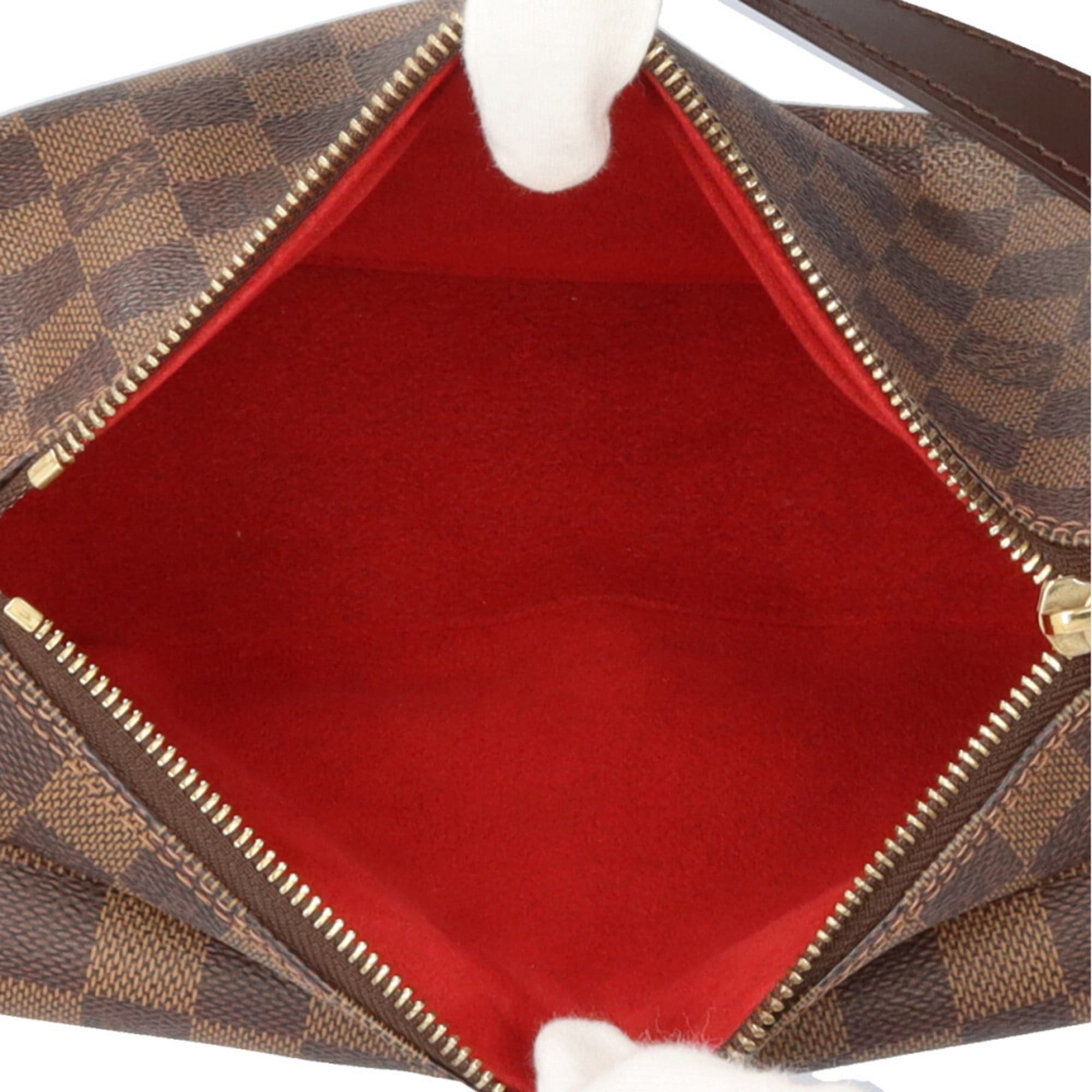 Louis Vuitton Pre-owned Louis Vuitton Ravello GM Damier Shoulder Bag, Canvas N60006, Brown, Women's Size ONE SIZE - 6 Thumbnail