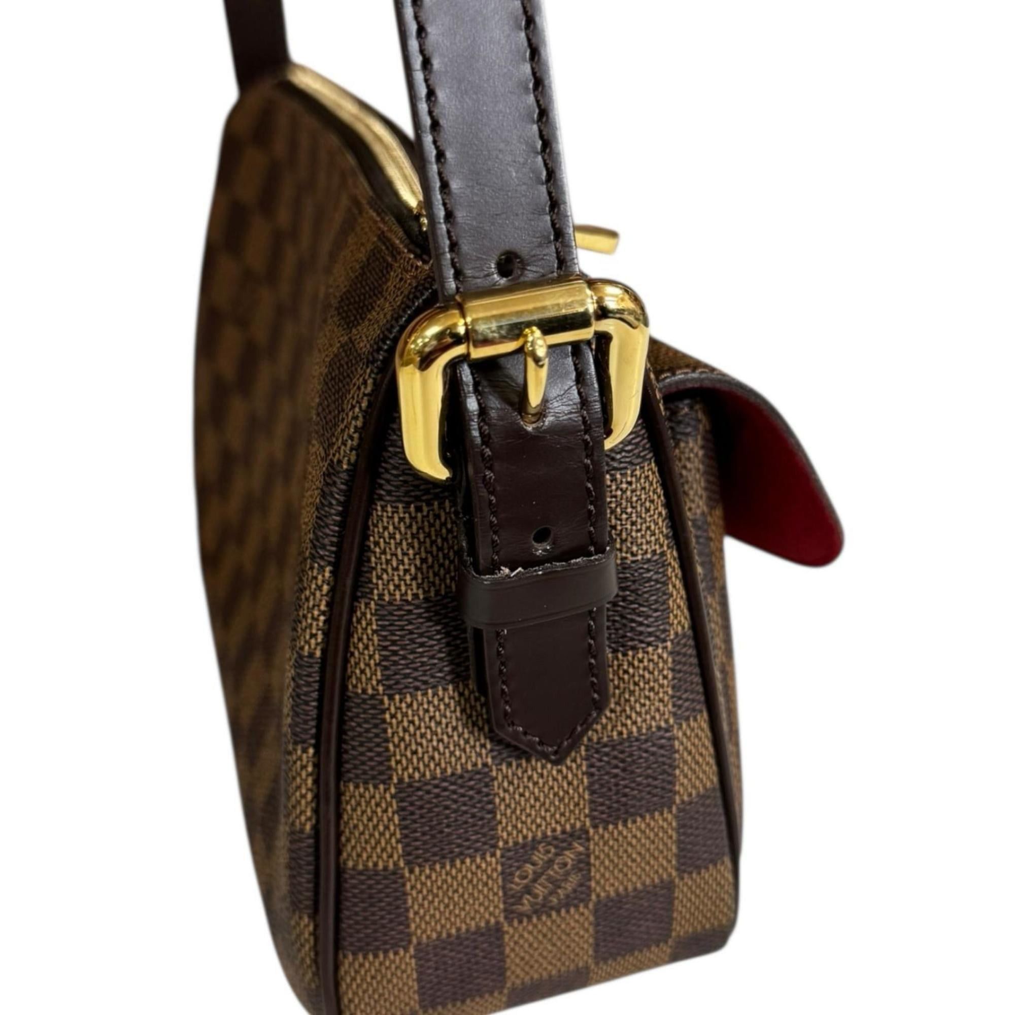 Louis Vuitton Pre-owned Louis Vuitton Ravello GM Damier Shoulder Bag, Canvas N60006, Brown, Women's Size ONE SIZE - 8 Thumbnail