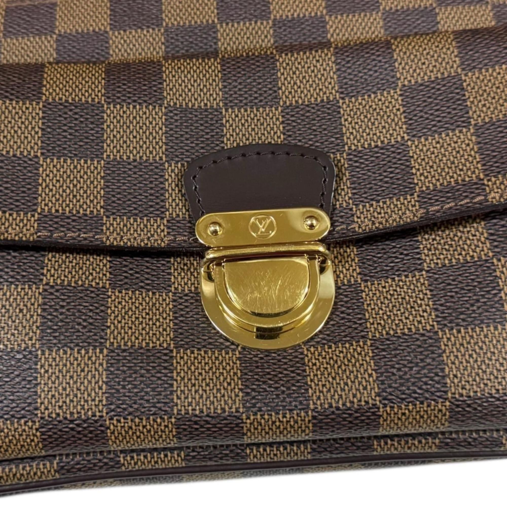 Louis Vuitton Pre-owned Louis Vuitton Ravello GM Damier Shoulder Bag, Canvas N60006, Brown, Women's Size ONE SIZE - 9 Thumbnail