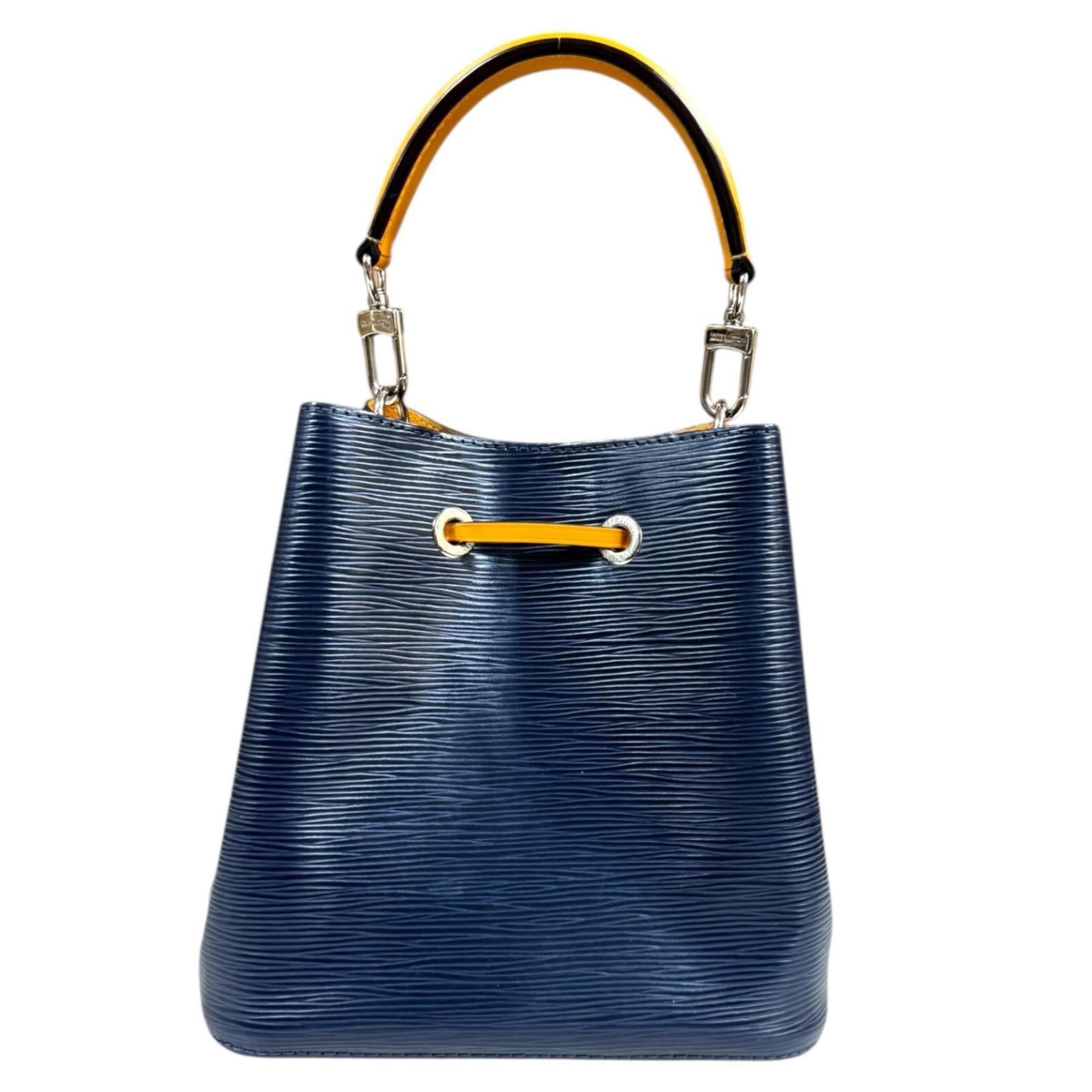 Louis Vuitton Pre-owned Louis Vuitton NeoNoe BB Epi Leather Shoulder Bag, M53610, Navy, Women's, 2-Way Size ONE SIZE - 3 Thumbnail