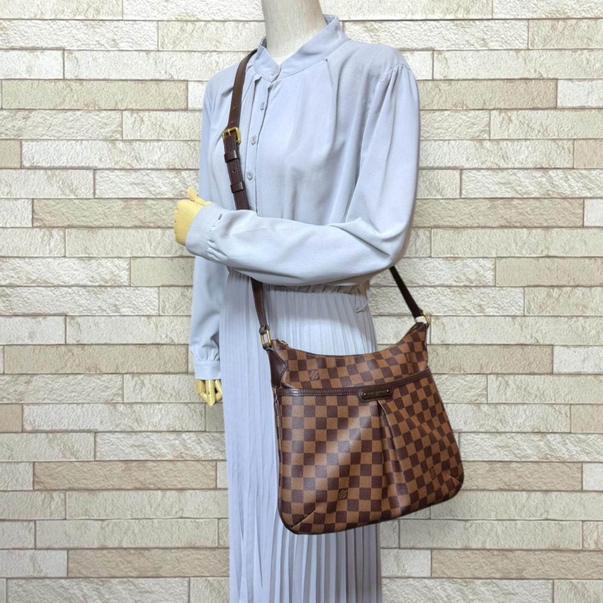 Louis Vuitton Pre-owned Louis Vuitton Bloomsbury PM Damier Shoulder Bag, Canvas N42251, Brown, Women's Size ONE SIZE - 2 Thumbnail