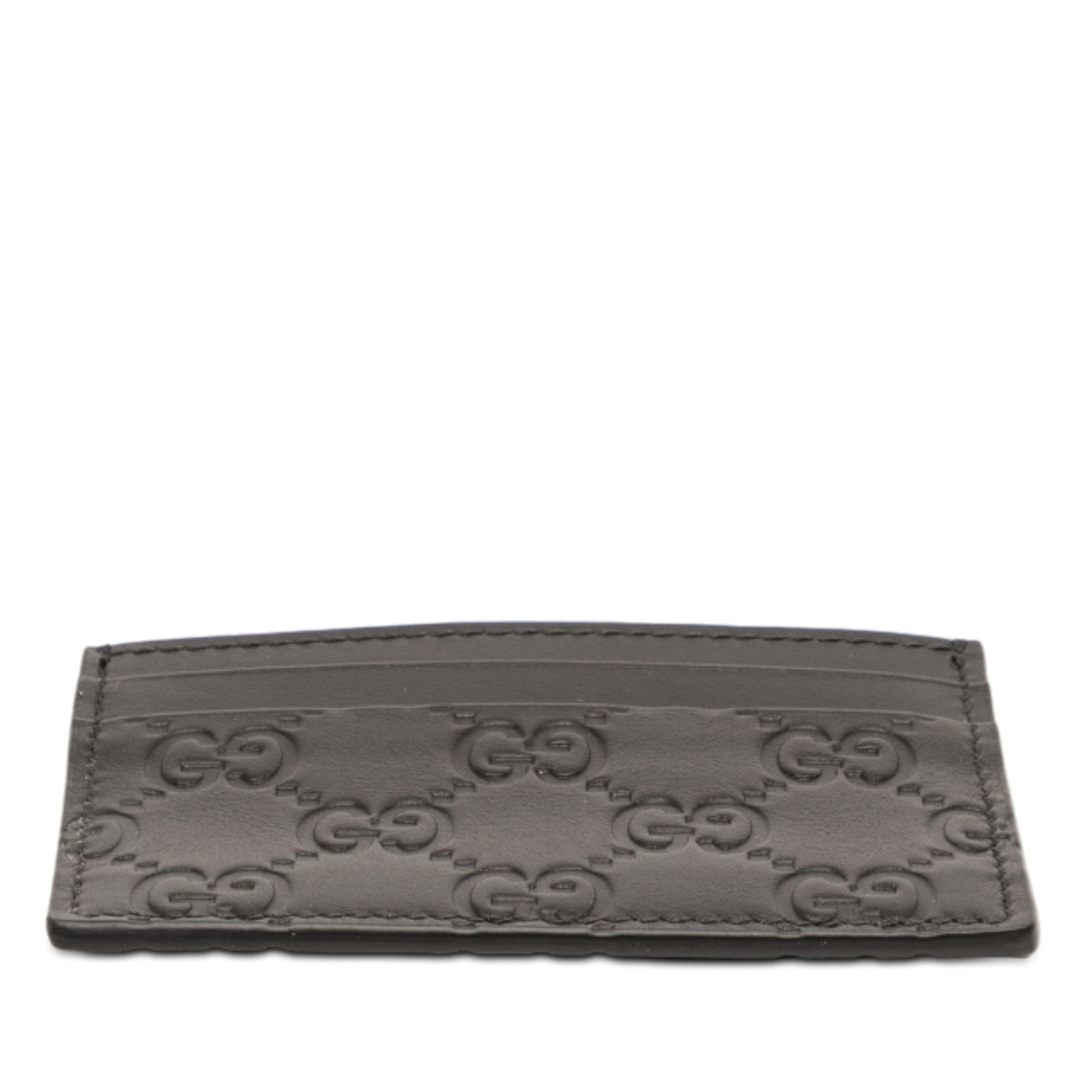 Gucci Gucci Guccissima Card Holder Size ONE SIZE - 3 Thumbnail