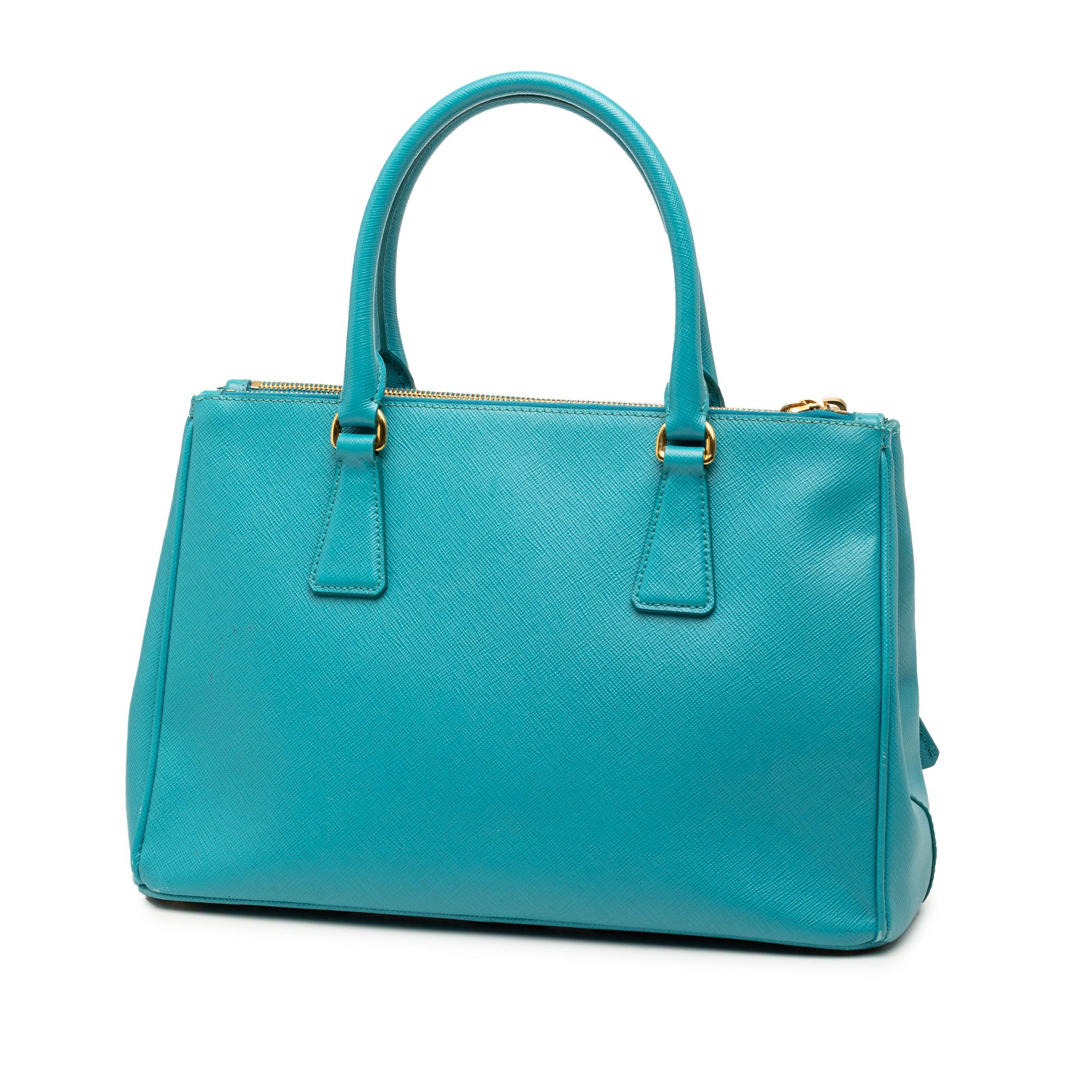 Prada Prada Small Saffiano Lux Galleria Double Zip Satchel Size ONE SIZE - 2 Thumbnail