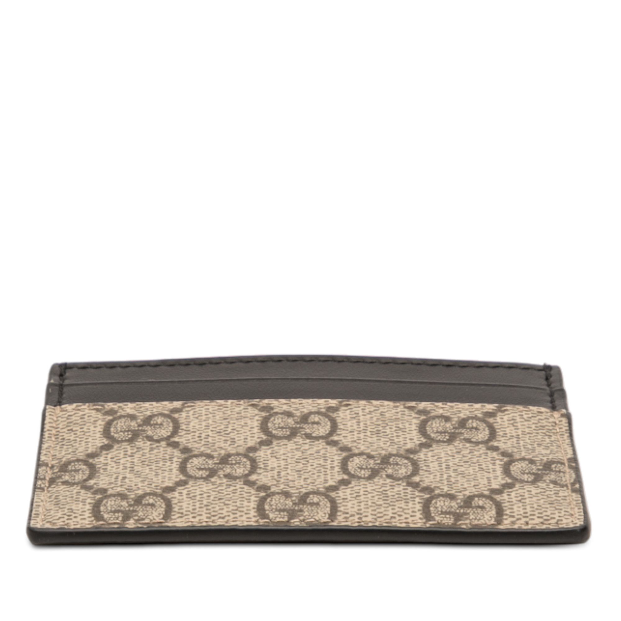 Gucci Gucci GG Supreme Card Holder Size ONE SIZE - 3 Thumbnail