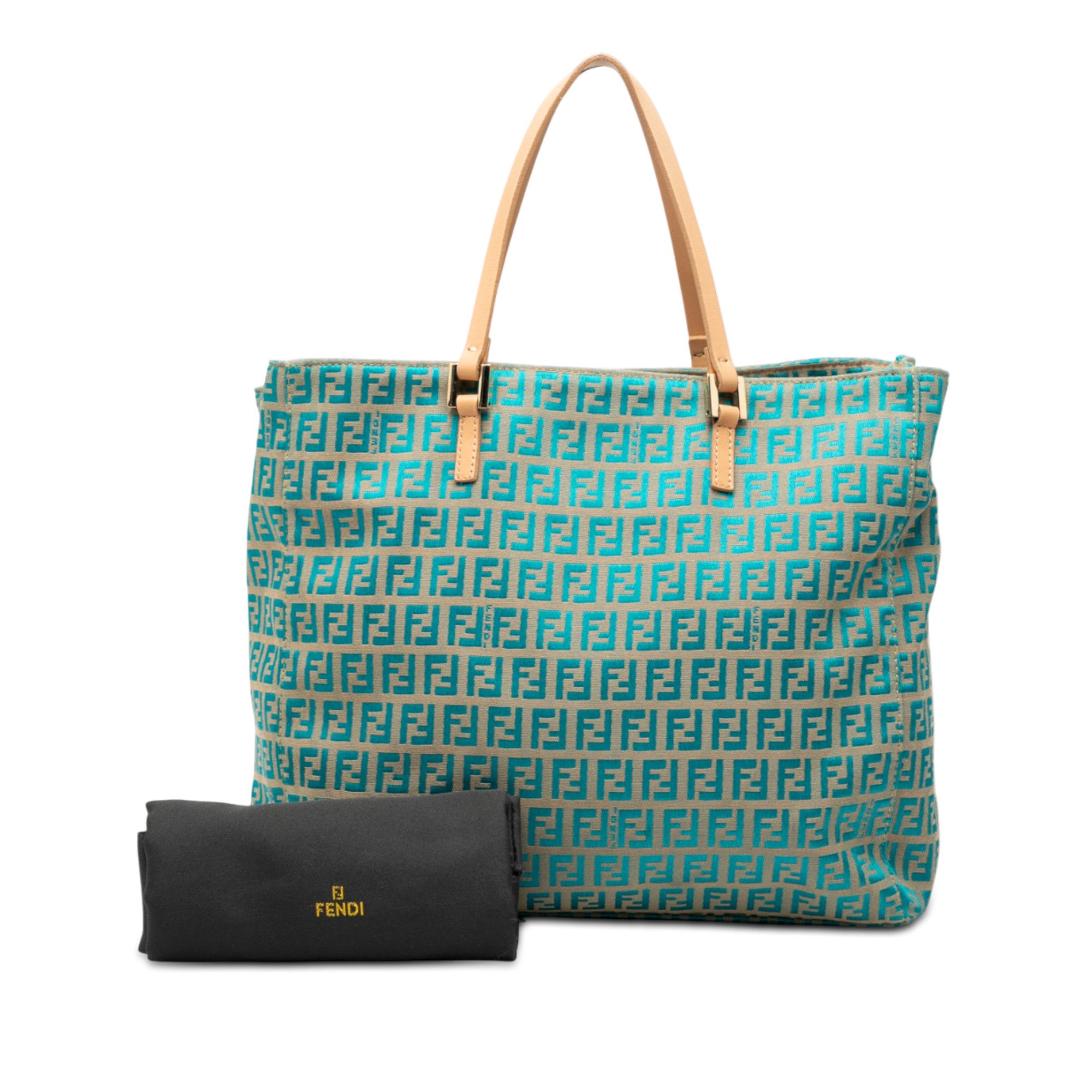 Fendi Fendi Zucchino Canvas Tote Size ONE SIZE - 8 Thumbnail