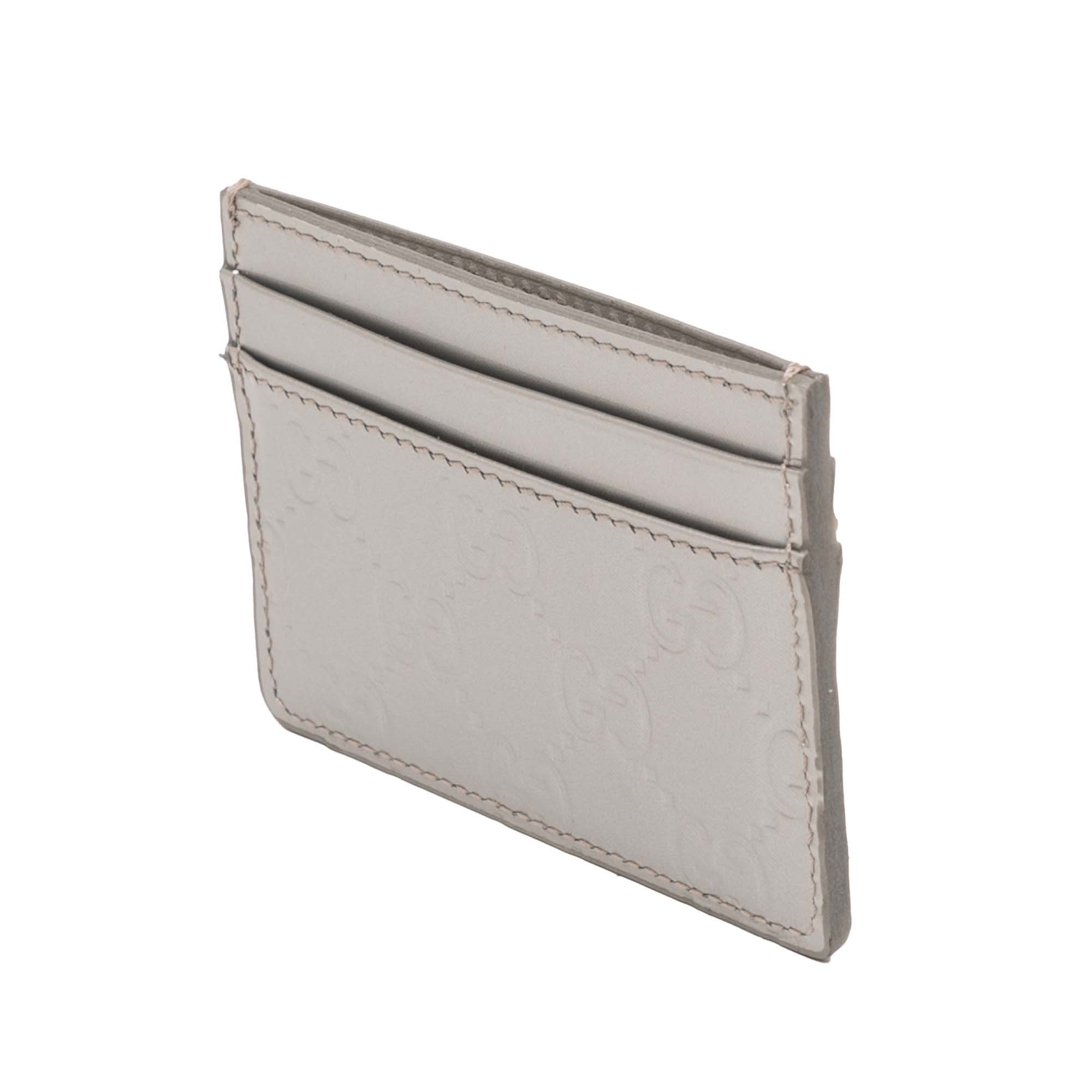 Gucci Gucci Patent Guccissima Card Holder Size ONE SIZE - 2 Thumbnail