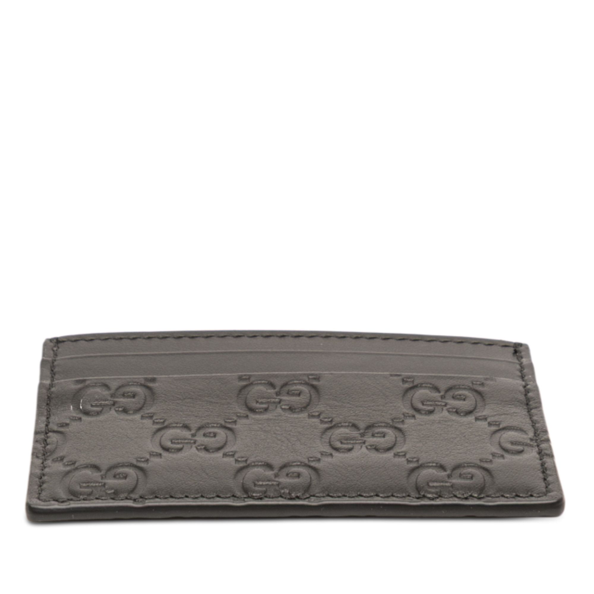 Gucci Gucci Guccissima Card Holder Size ONE SIZE - 3 Thumbnail