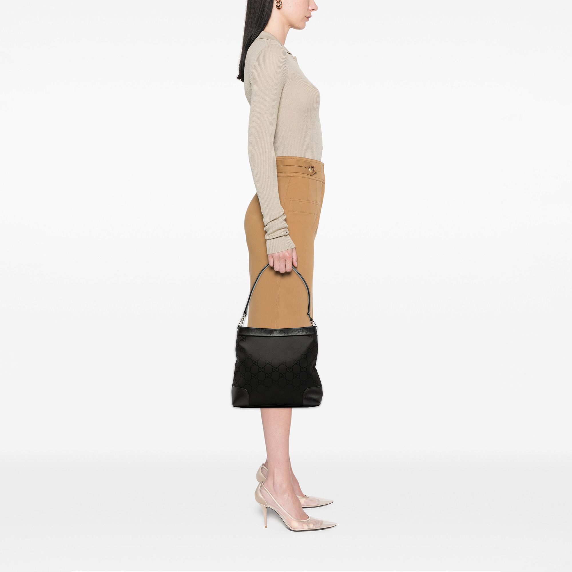 Gucci Gucci GG Nylon Shoulder Bag Size ONE SIZE - 7 Thumbnail