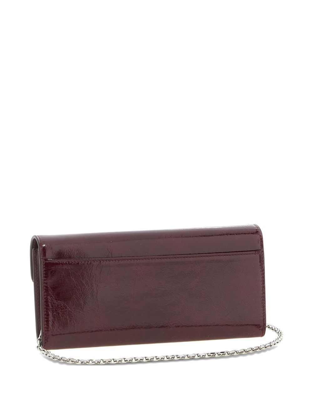 Roger Vivier BELLE VIVIER PATENT LEATHER WALLET ON CHAIN Size ONE SIZE - 4 Thumbnail