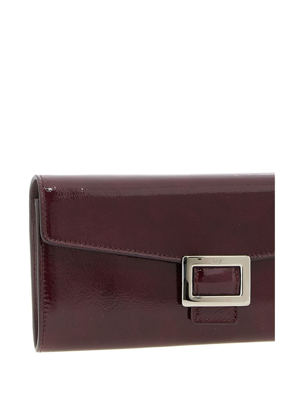 Roger Vivier BELLE VIVIER PATENT LEATHER WALLET ON CHAIN Size ONE SIZE - 2 Thumbnail
