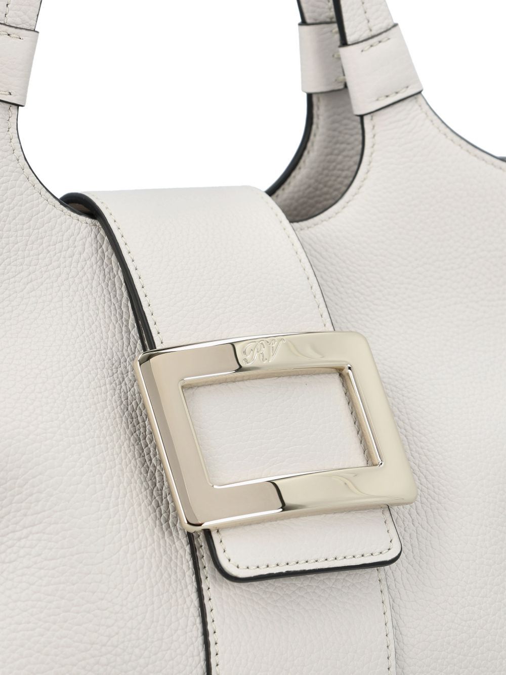 Roger Vivier BELLE VIVIER MINI LEATHER TOTE Size ONE SIZE - 3 Thumbnail