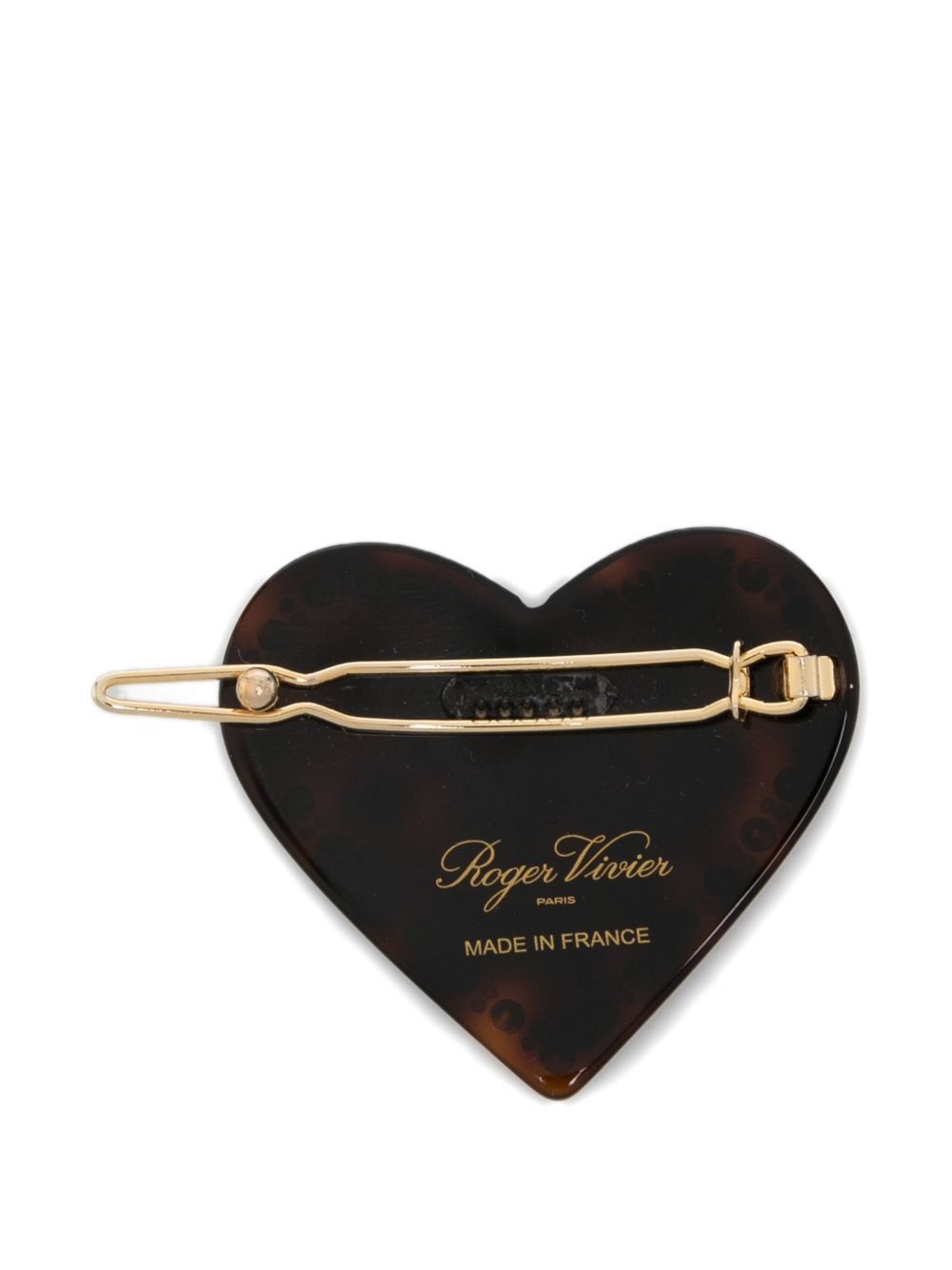 Roger Vivier HEART HAIR CLIP Size ONE SIZE - 3 Thumbnail