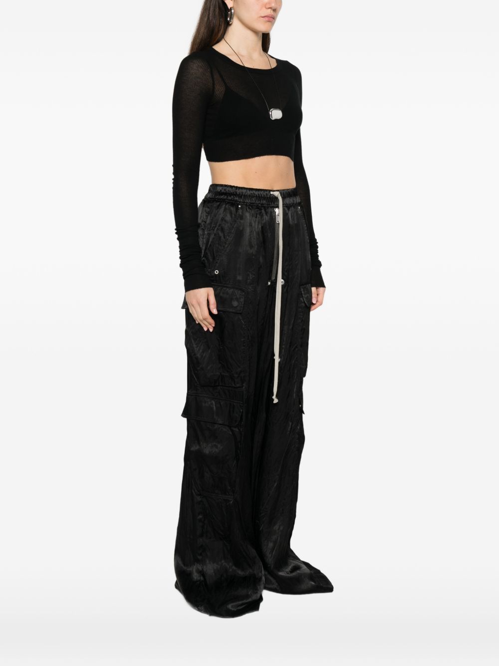 Rick Owens CROPPED TOP Size M / US 6-8 / IT 42-44 - 4 Thumbnail