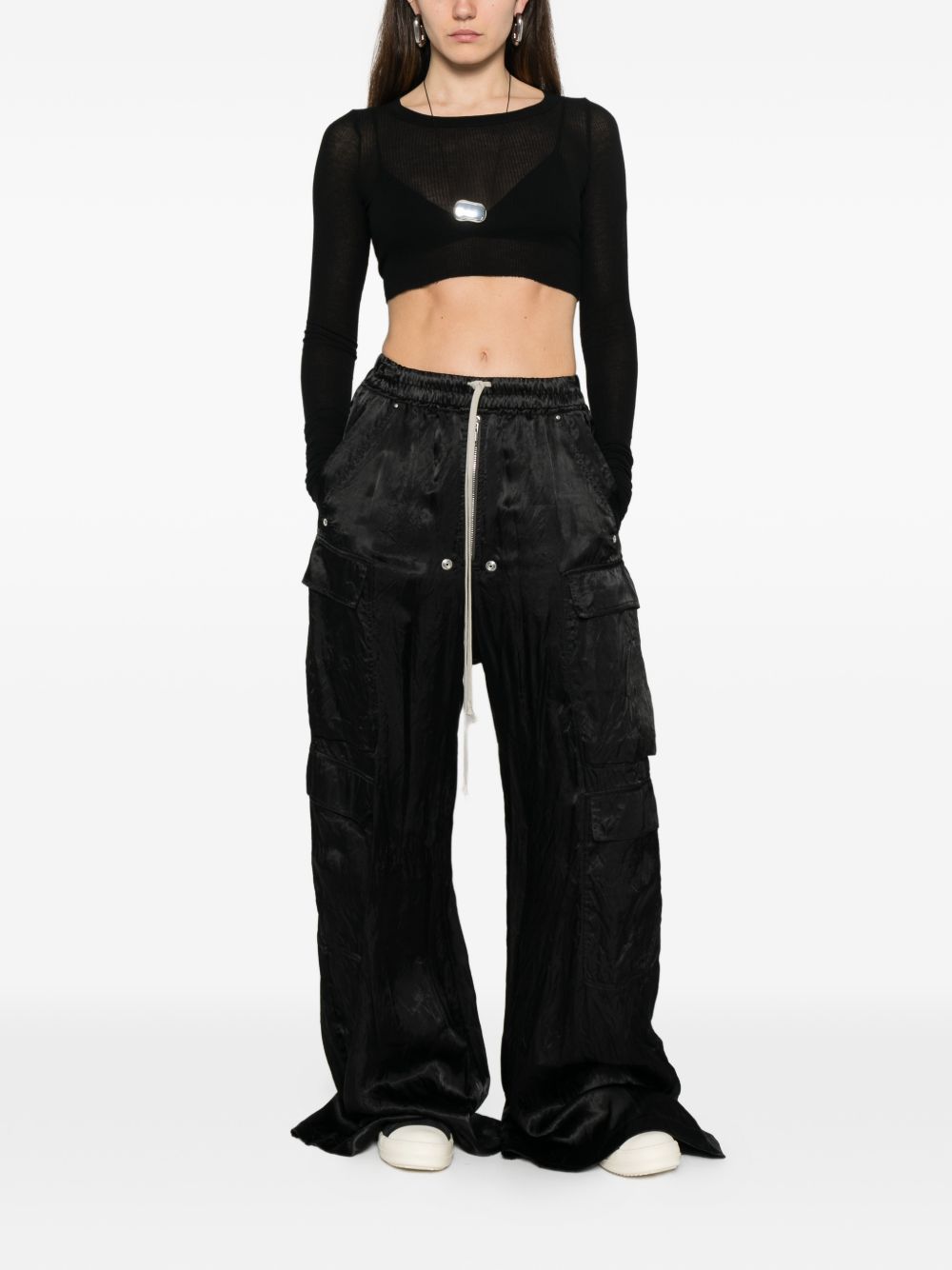 Rick Owens CROPPED TOP Size M / US 6-8 / IT 42-44 - 3 Thumbnail