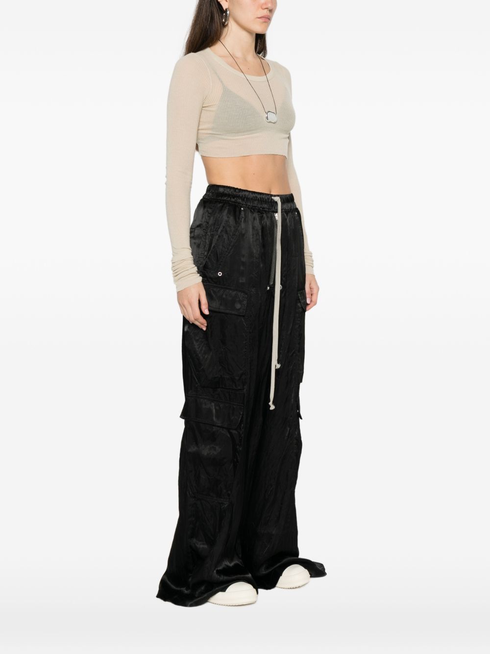 Rick Owens CROPPED TOP Size M / US 6-8 / IT 42-44 - 2 Thumbnail