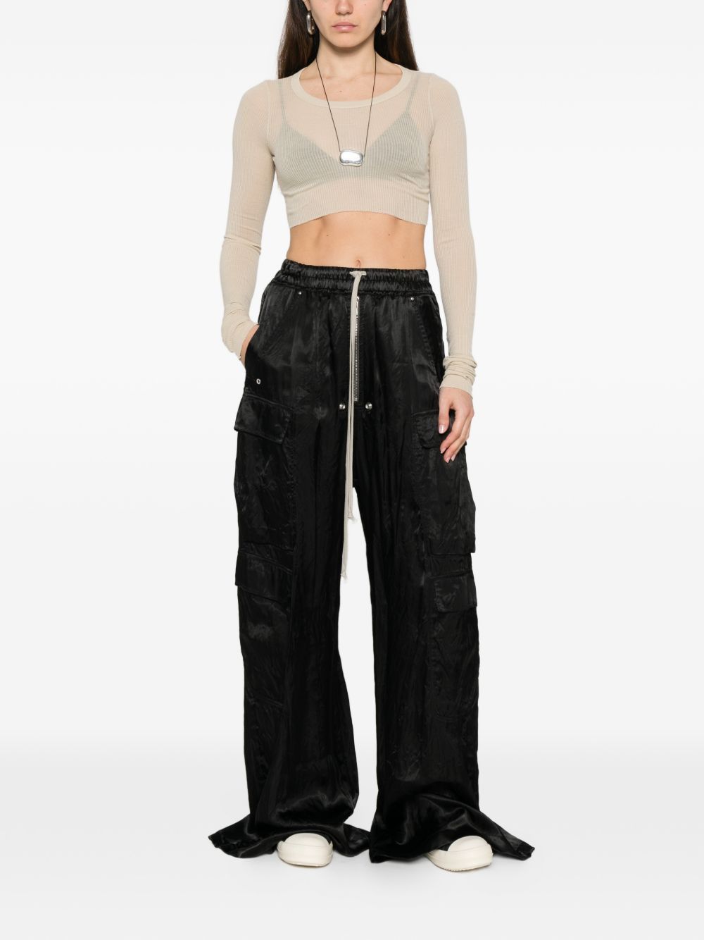 Rick Owens CROPPED TOP Size M / US 6-8 / IT 42-44 - 5 Thumbnail