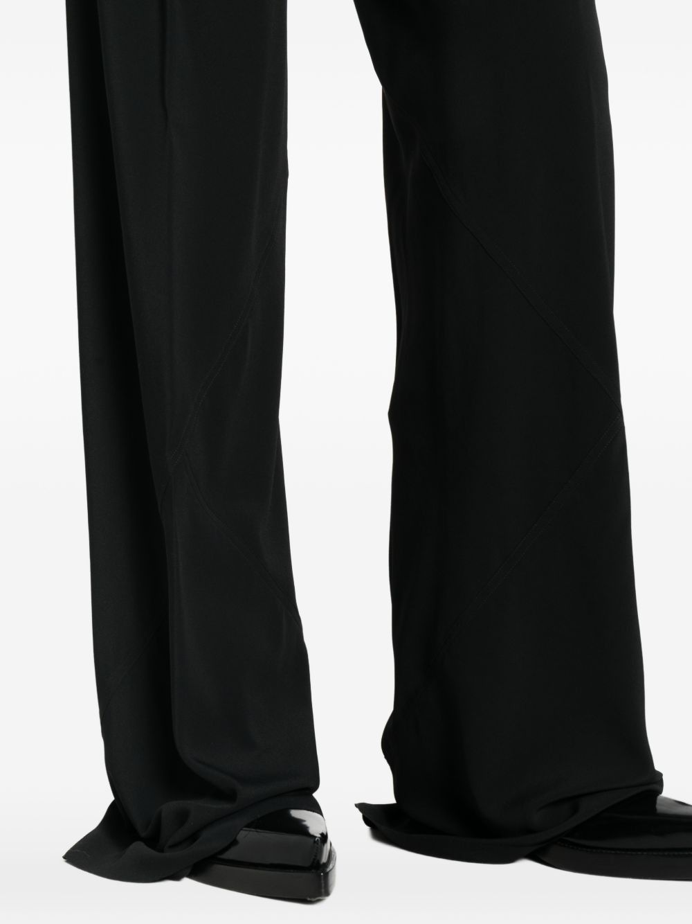 Rick Owens SILK BLEND TROUSERS Size 27" / US 4 / IT 40 - 2 Thumbnail