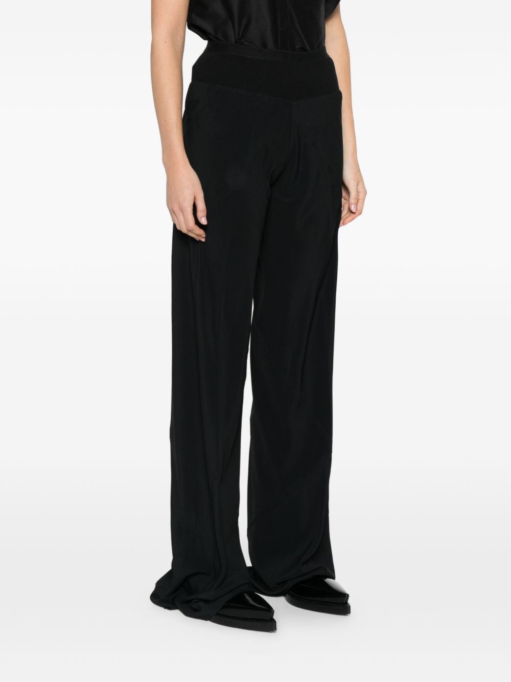 SILK BLEND TROUSERS