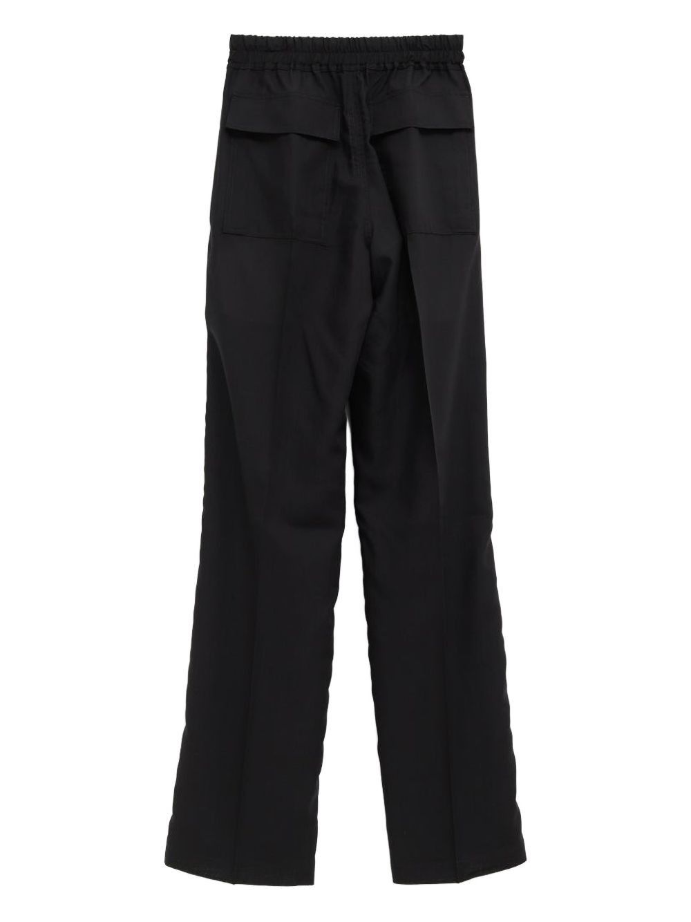 Rick Owens DRAWSTRING COTTON TROUSERS Size 28" / US 6 / IT 42 - 2 Thumbnail