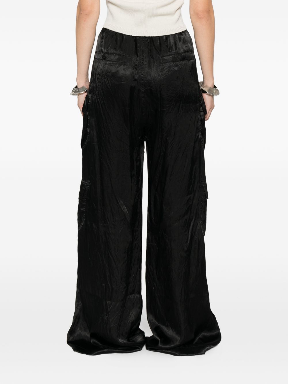 Rick Owens CARGO TROUSERS Size 28" / US 6 / IT 42 - 4 Thumbnail
