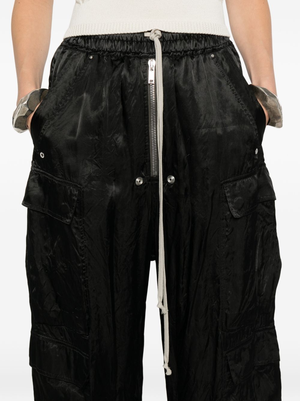Rick Owens CARGO TROUSERS Size 30" / US 8 / IT 44 - 2 Thumbnail