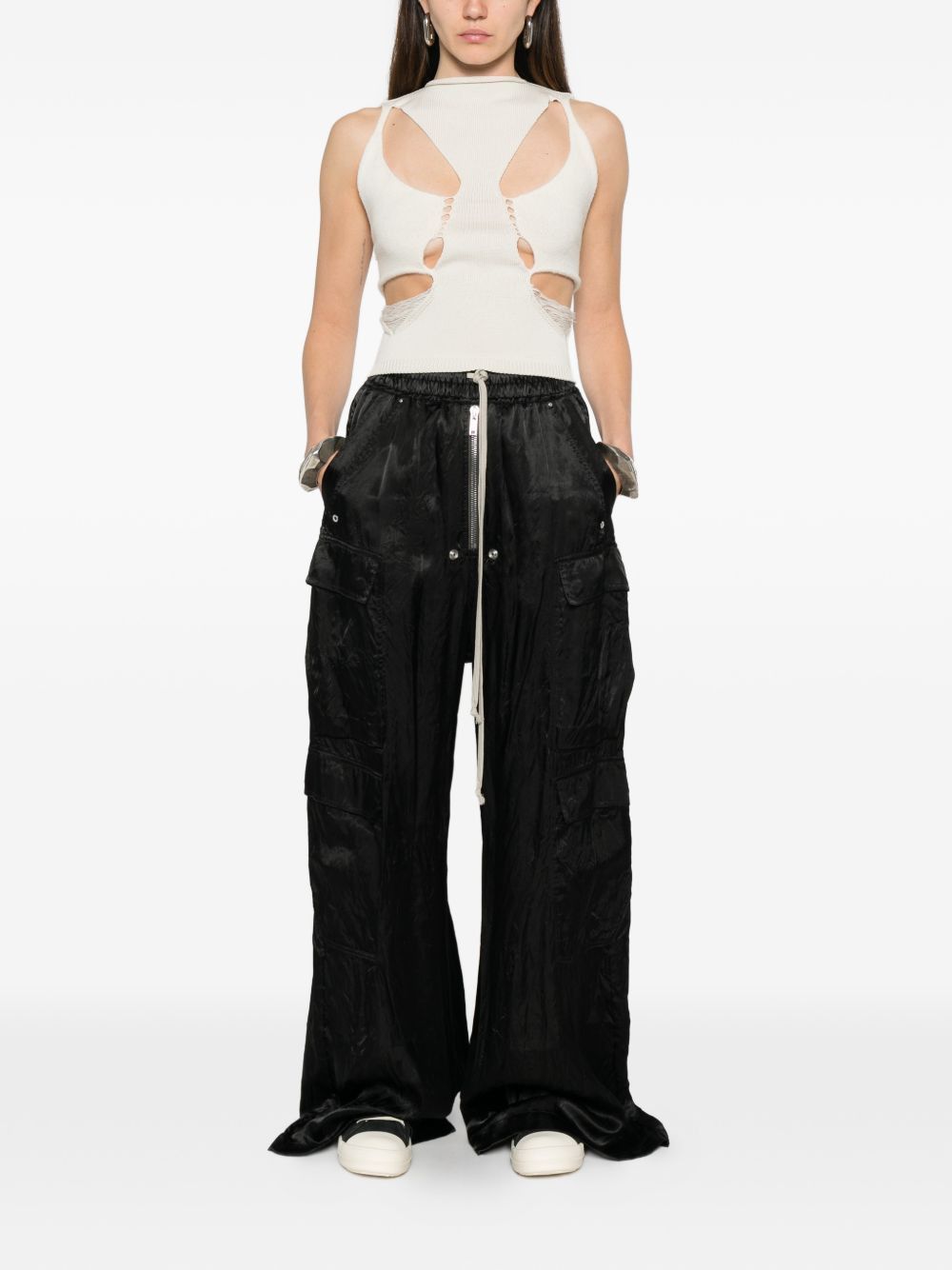 Rick Owens CARGO TROUSERS Size 30" / US 8 / IT 44 - 3 Thumbnail