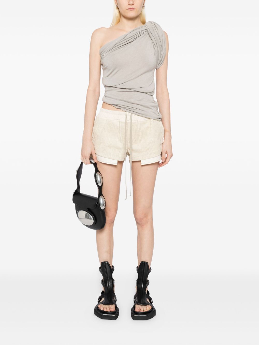 Rick Owens TWIST COTTON TANK TOP Size S / US 4 / IT 40 - 4 Thumbnail