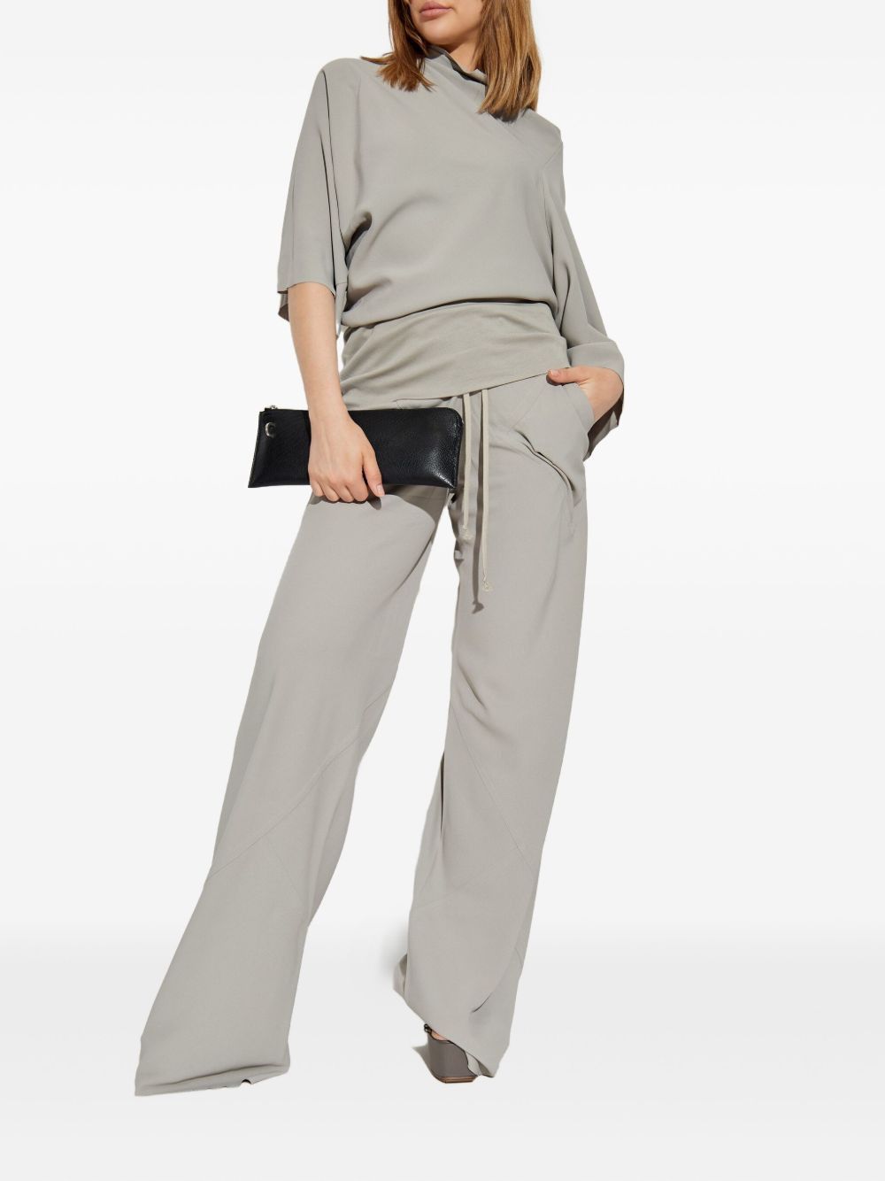 Rick Owens CYLINDER TURTLE-NECK SWEATER Size S / US 4 / IT 40 - 3 Thumbnail