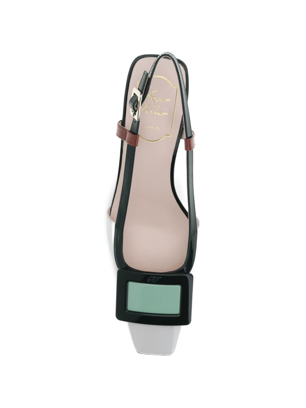 Roger Vivier BELLE VIVIER LEATHER PUMPS Size US 7.5 / IT 37.5 - 4 Thumbnail