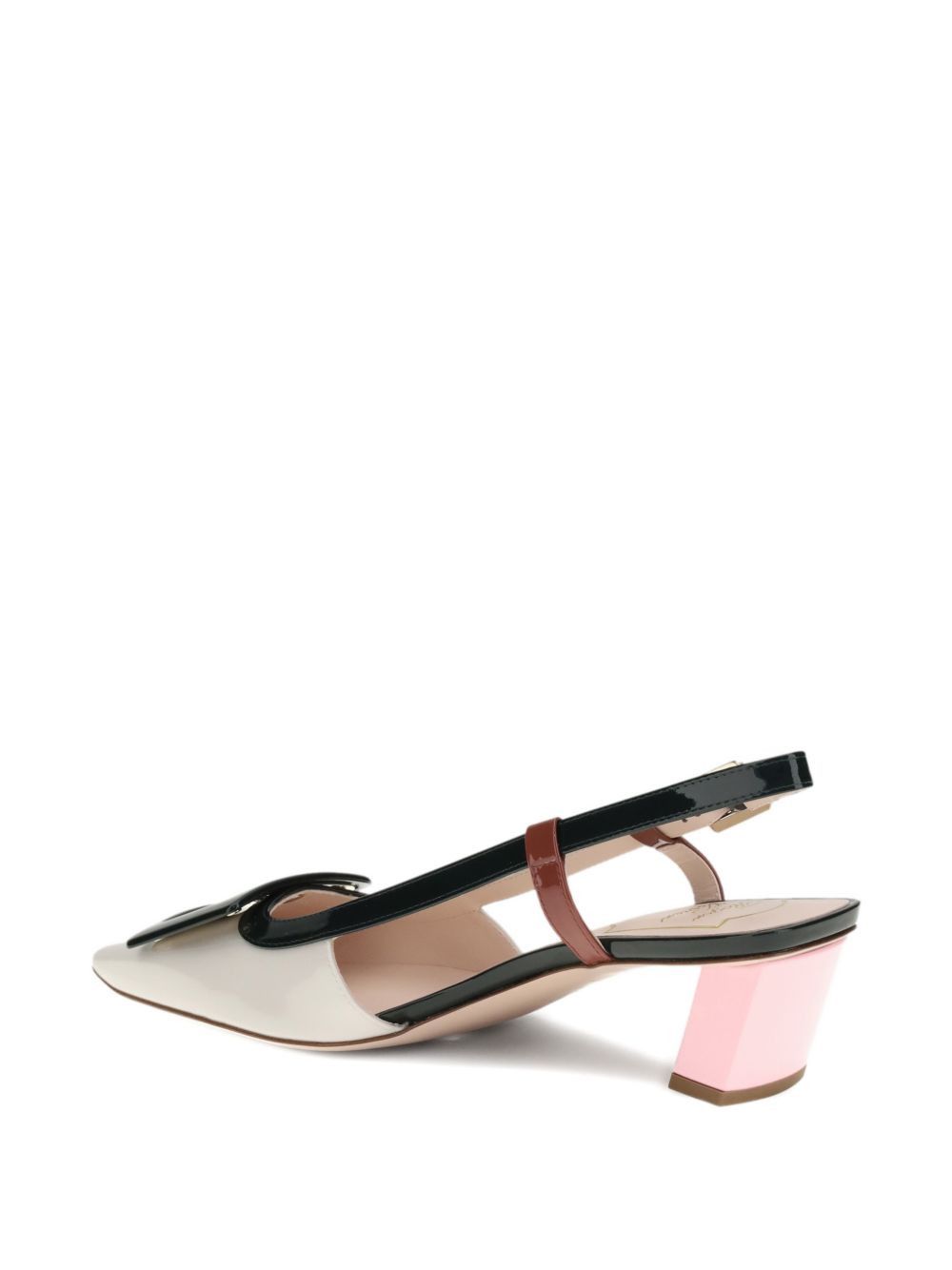 Roger Vivier BELLE VIVIER LEATHER PUMPS Size US 8 / IT 38 - 2 Thumbnail
