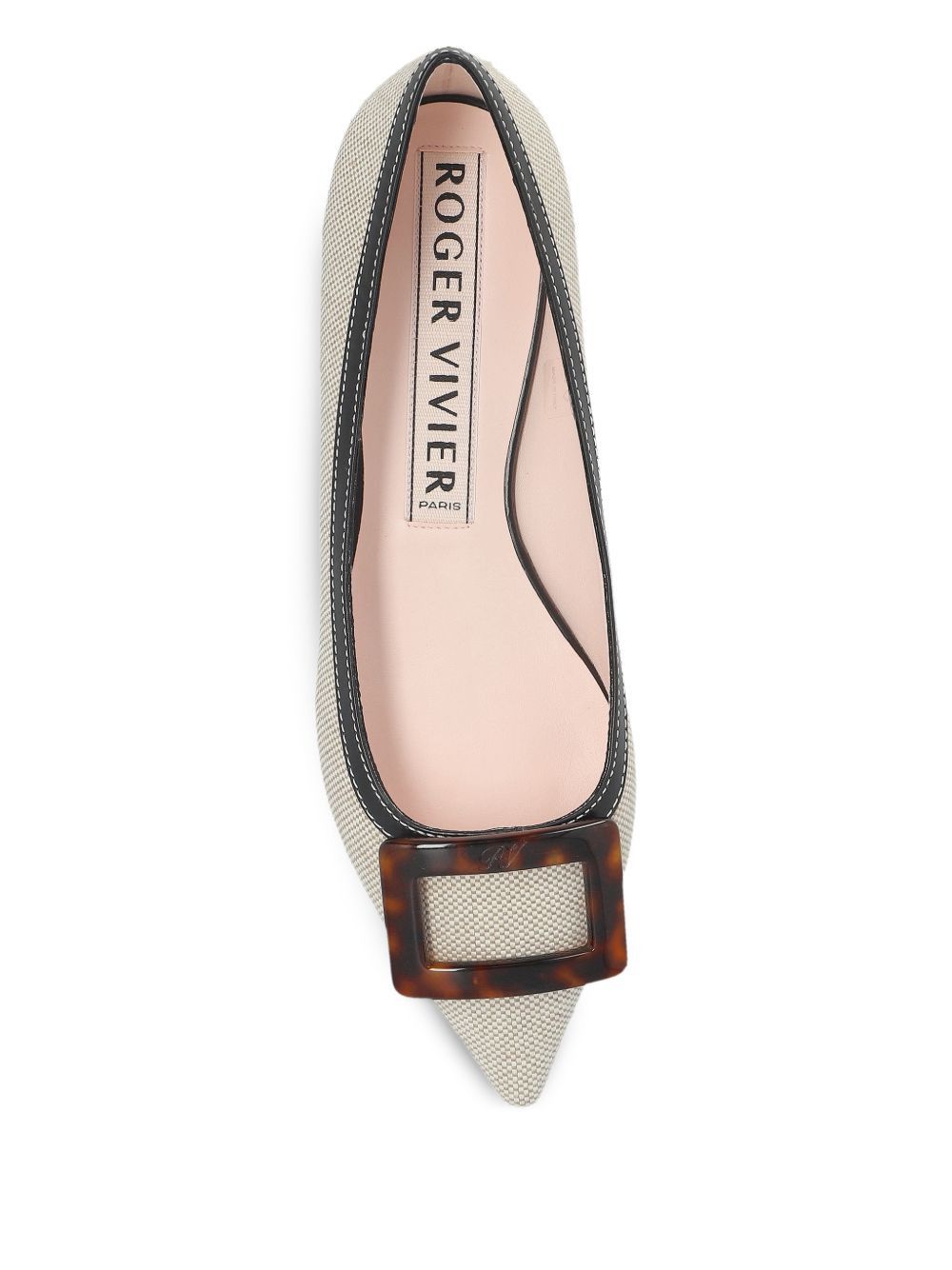 Roger Vivier GOMMETTINE LEATHER BALLETS Size US 9 / IT 39 - 5 Thumbnail