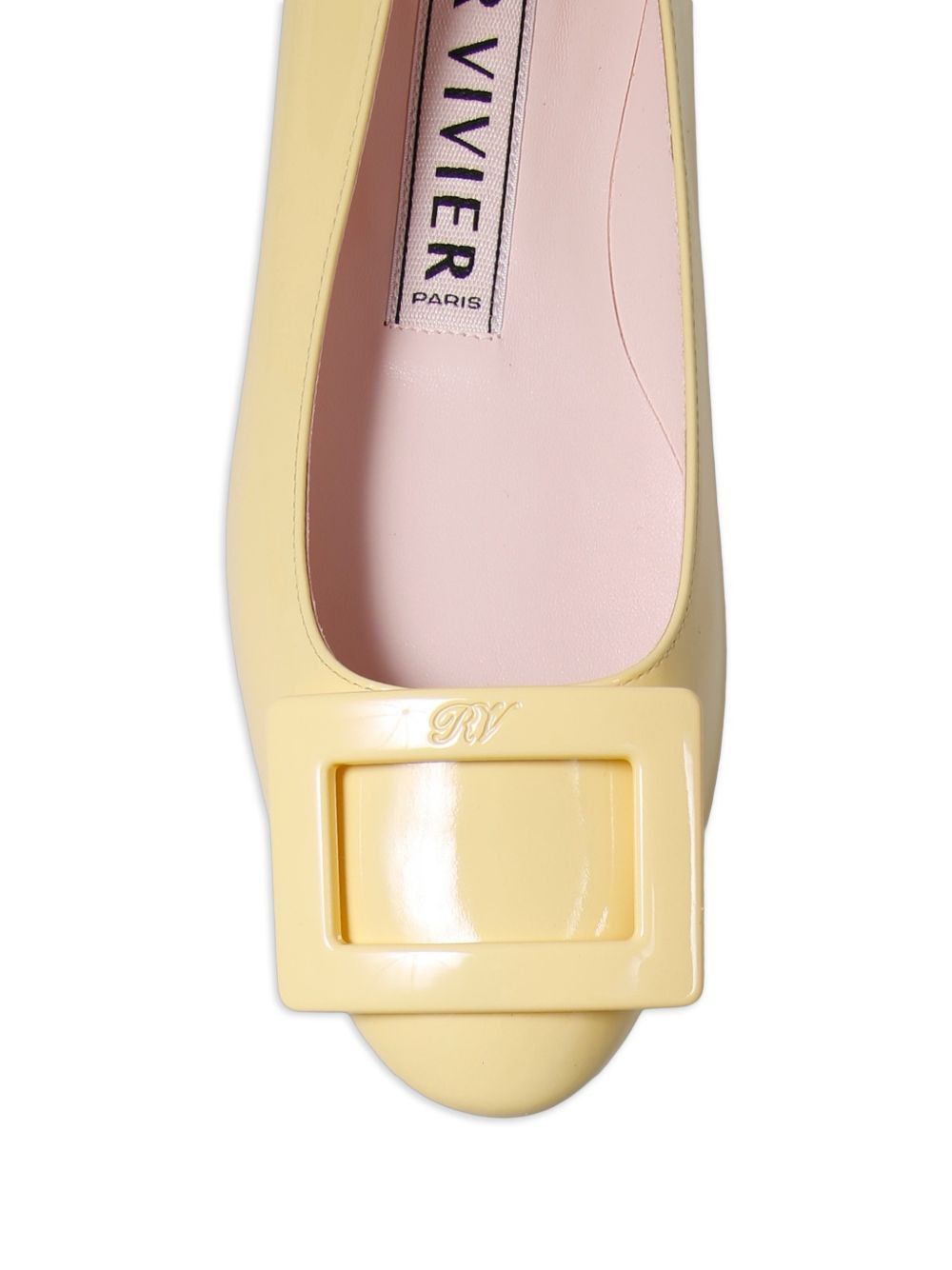 Roger Vivier GOMMETTINE LEATHER BALLETS Size US 10 / IT 40 - 4 Thumbnail