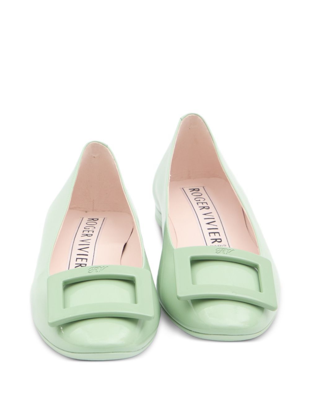 Roger Vivier GOMMETTINE LEATHER BALLETS Size US 7 / IT 37 - 5 Thumbnail