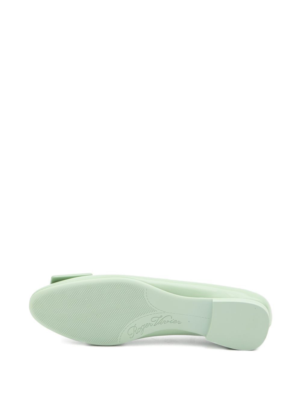 Roger Vivier GOMMETTINE LEATHER BALLETS Size US 8 / IT 38 - 3 Thumbnail