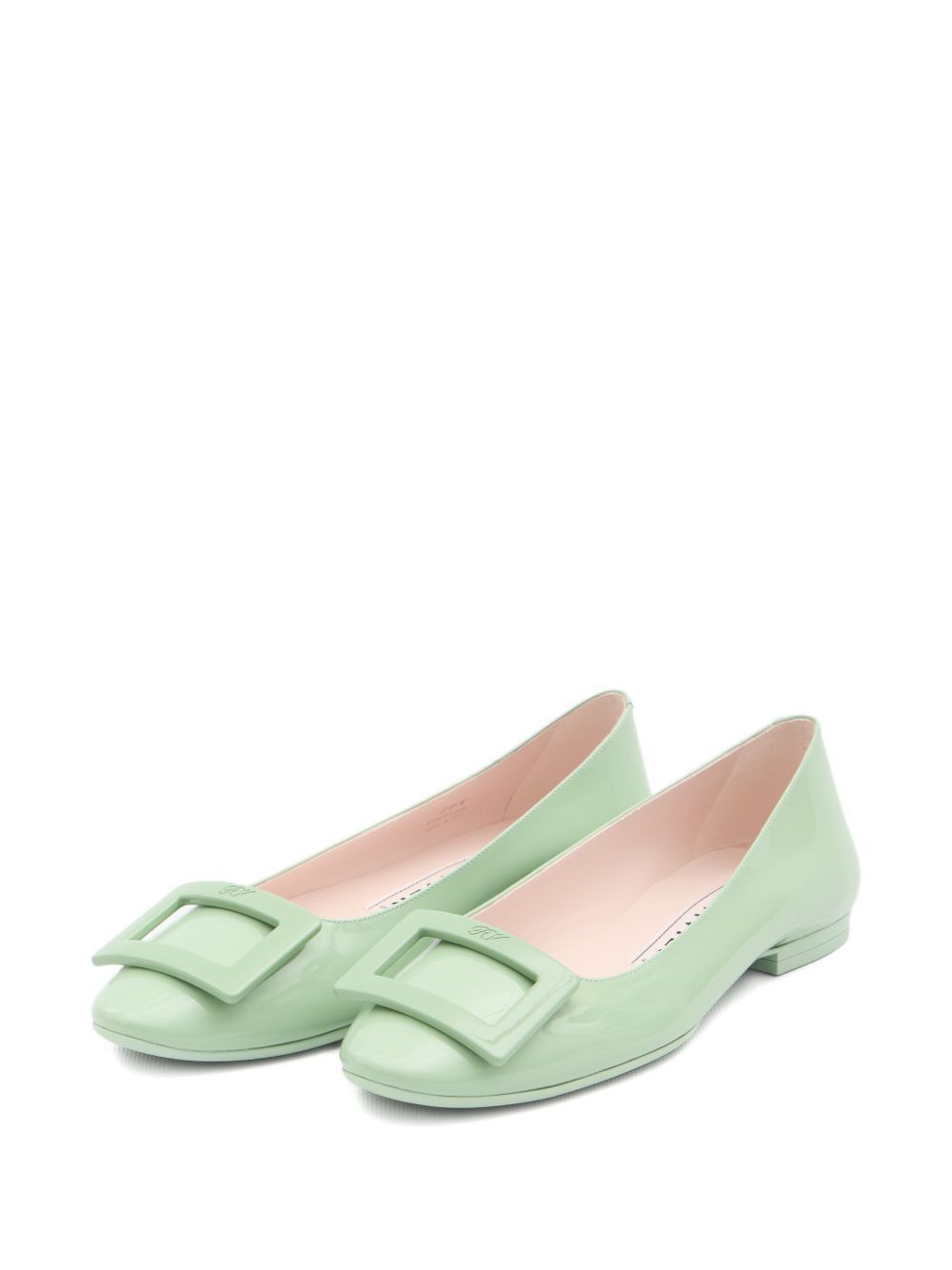 Roger Vivier GOMMETTINE LEATHER BALLETS Size US 8.5 / IT 38.5 - 4 Thumbnail