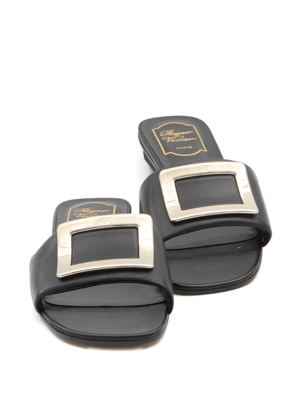 Roger Vivier LEATHER SANDALS Size US 10 / IT 40 - 4 Thumbnail