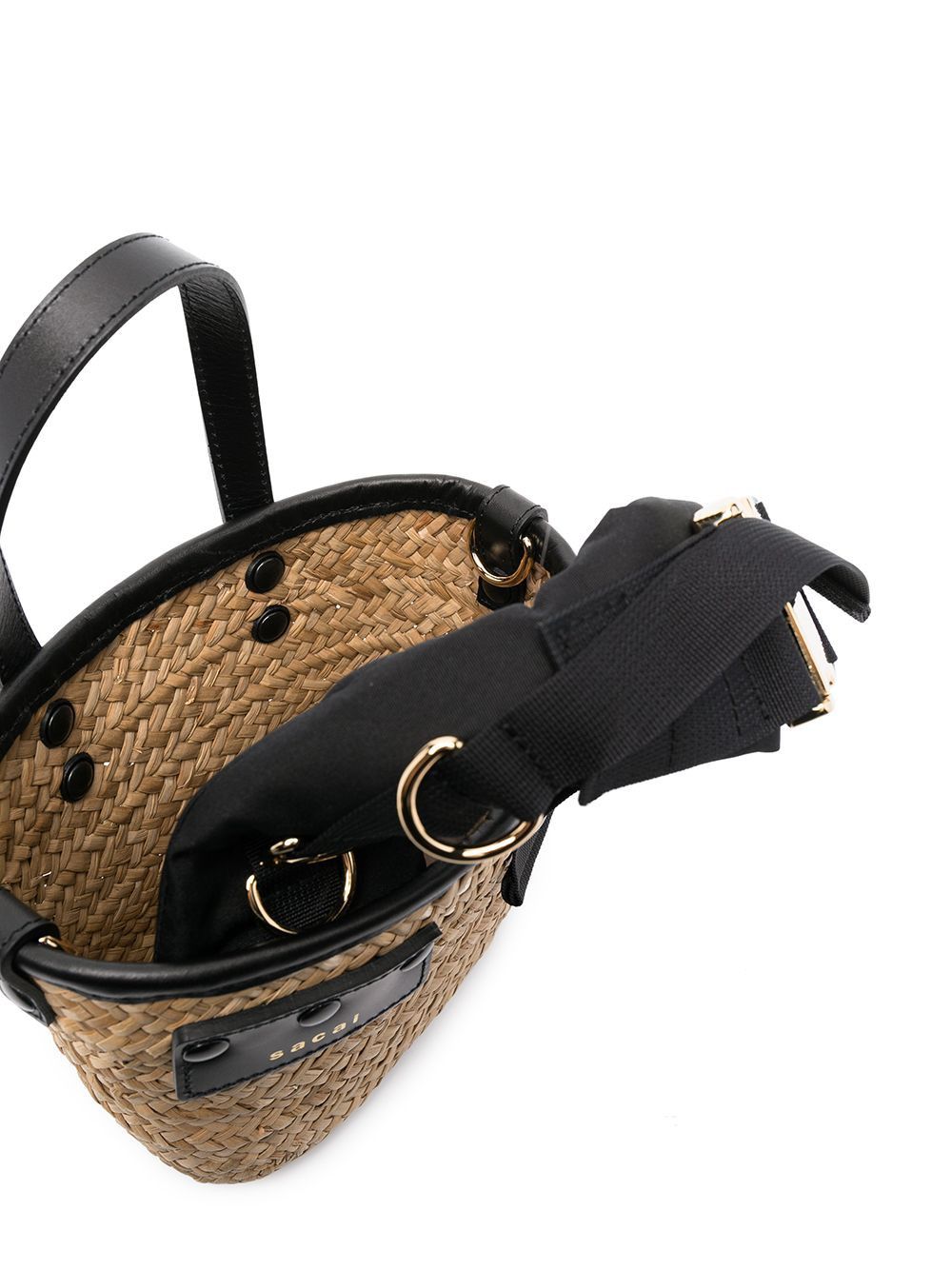 Sacai RAFIA BUCKET BAG Size ONE SIZE - 2 Thumbnail