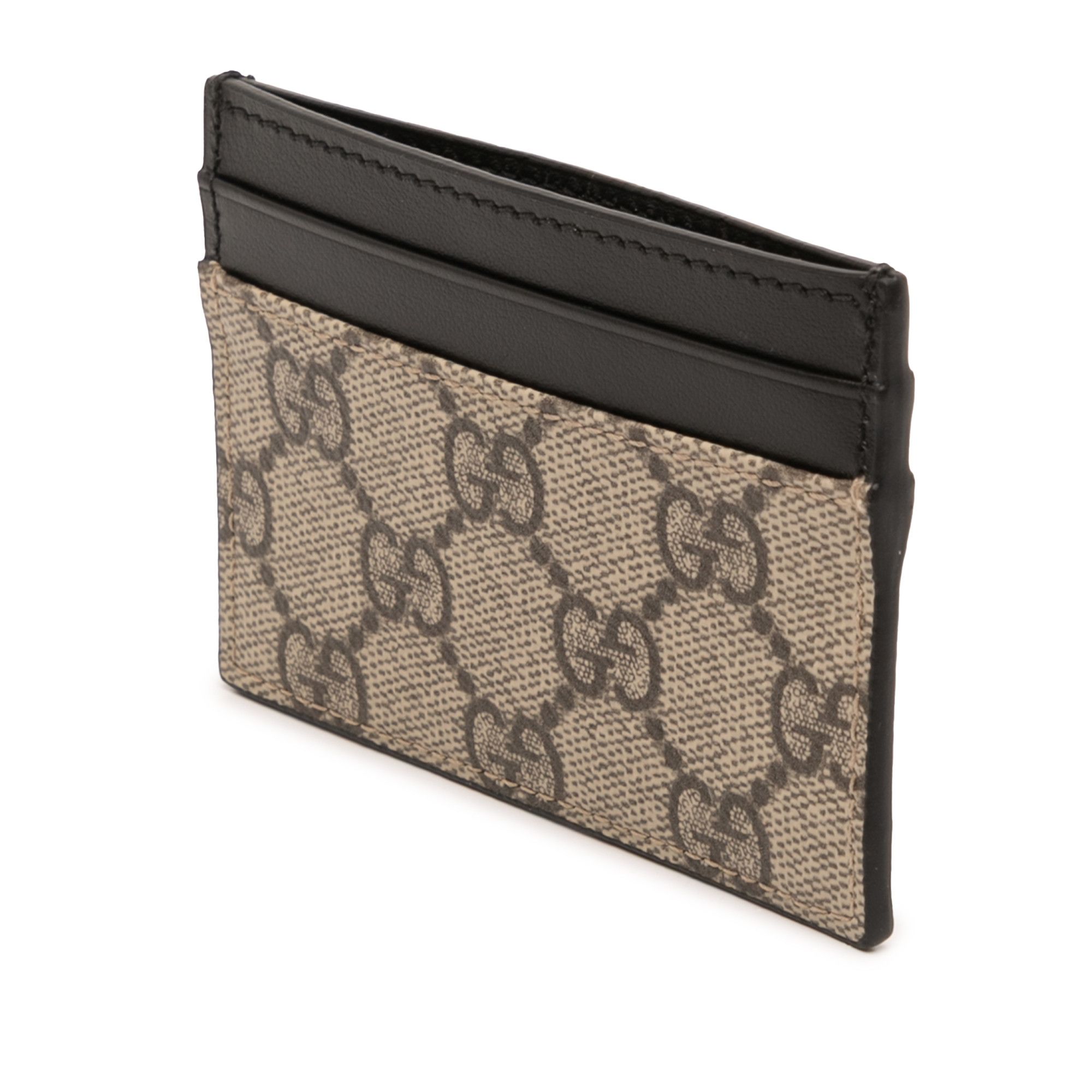Gucci Gucci GG Supreme Card Holder Size ONE SIZE - 2 Thumbnail