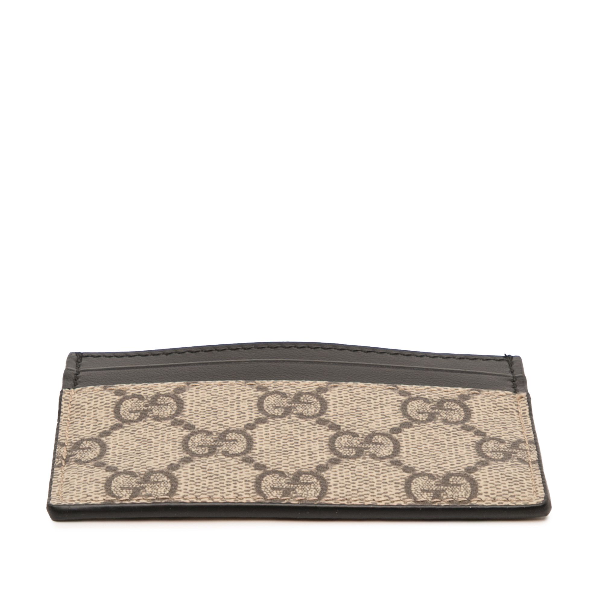 Gucci Gucci GG Supreme Card Holder Size ONE SIZE - 3 Thumbnail