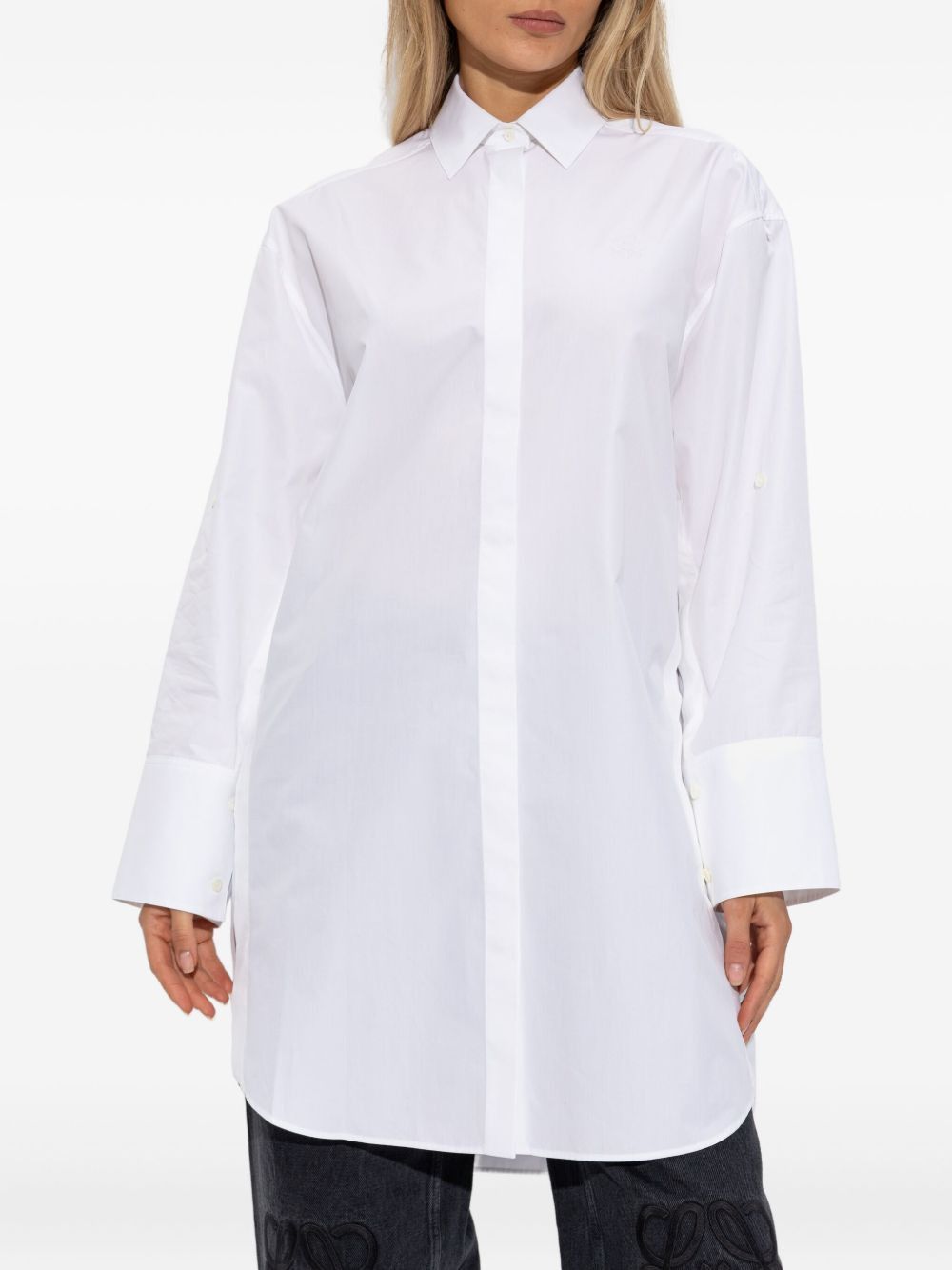 Loewe COTTON SHIRTDRESS Size XS / US 0-2 / IT 36-38 - 5 Thumbnail