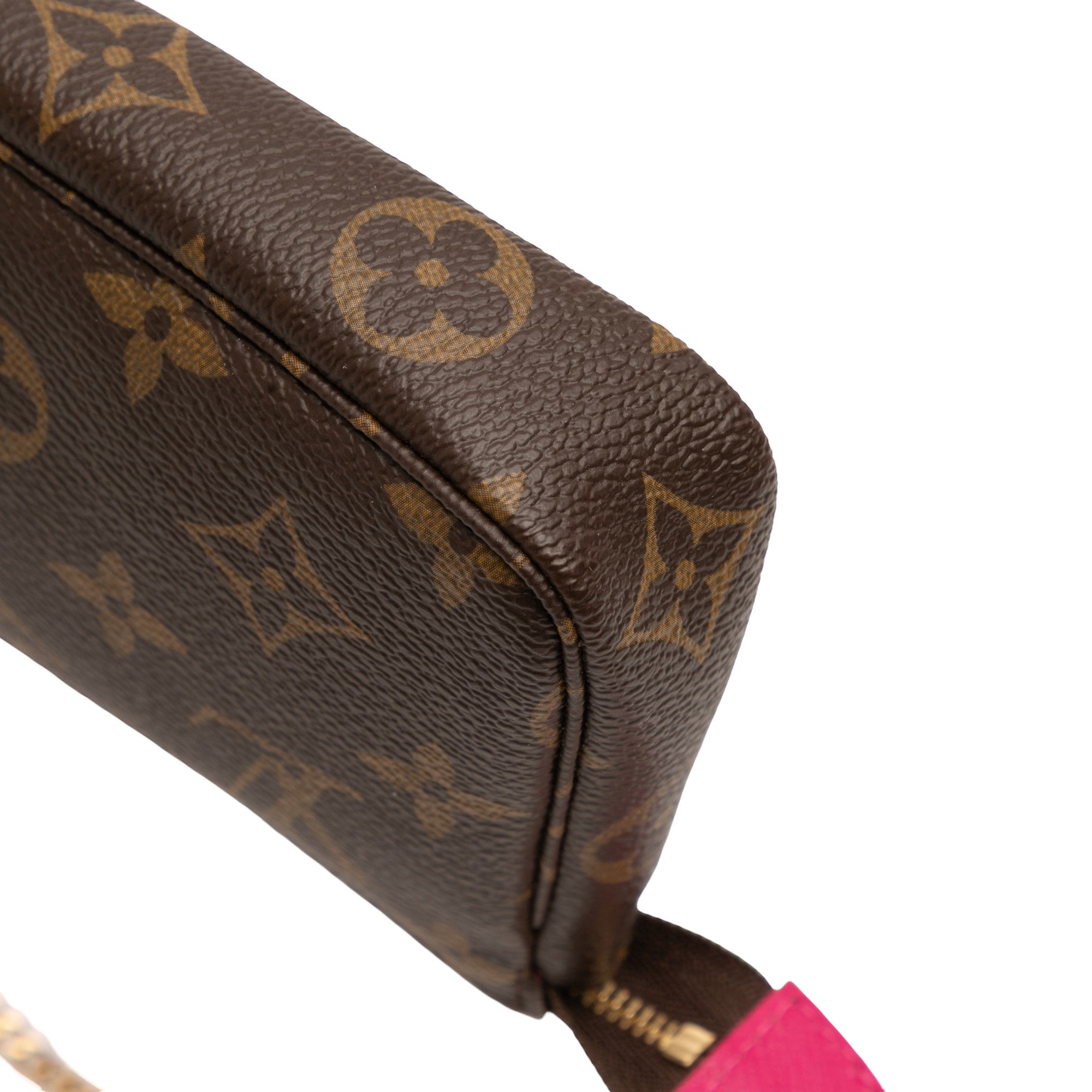 Louis Vuitton Louis Vuitton Monogram Christmas Animation Bears on Skis Mini Pochette Accessoires Size ONE SIZE - 7 Thumbnail