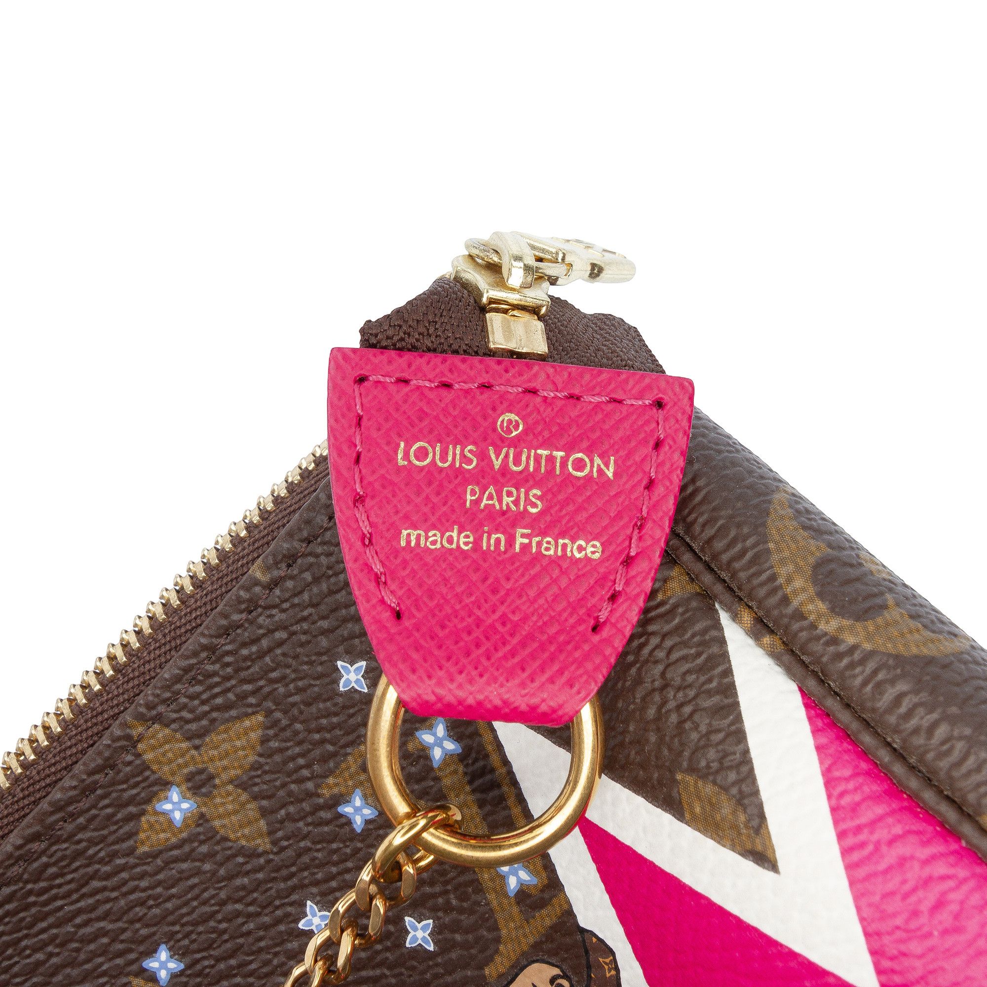 Louis Vuitton Louis Vuitton Monogram Christmas Animation Bears on Skis Mini Pochette Accessoires Size ONE SIZE - 5 Thumbnail