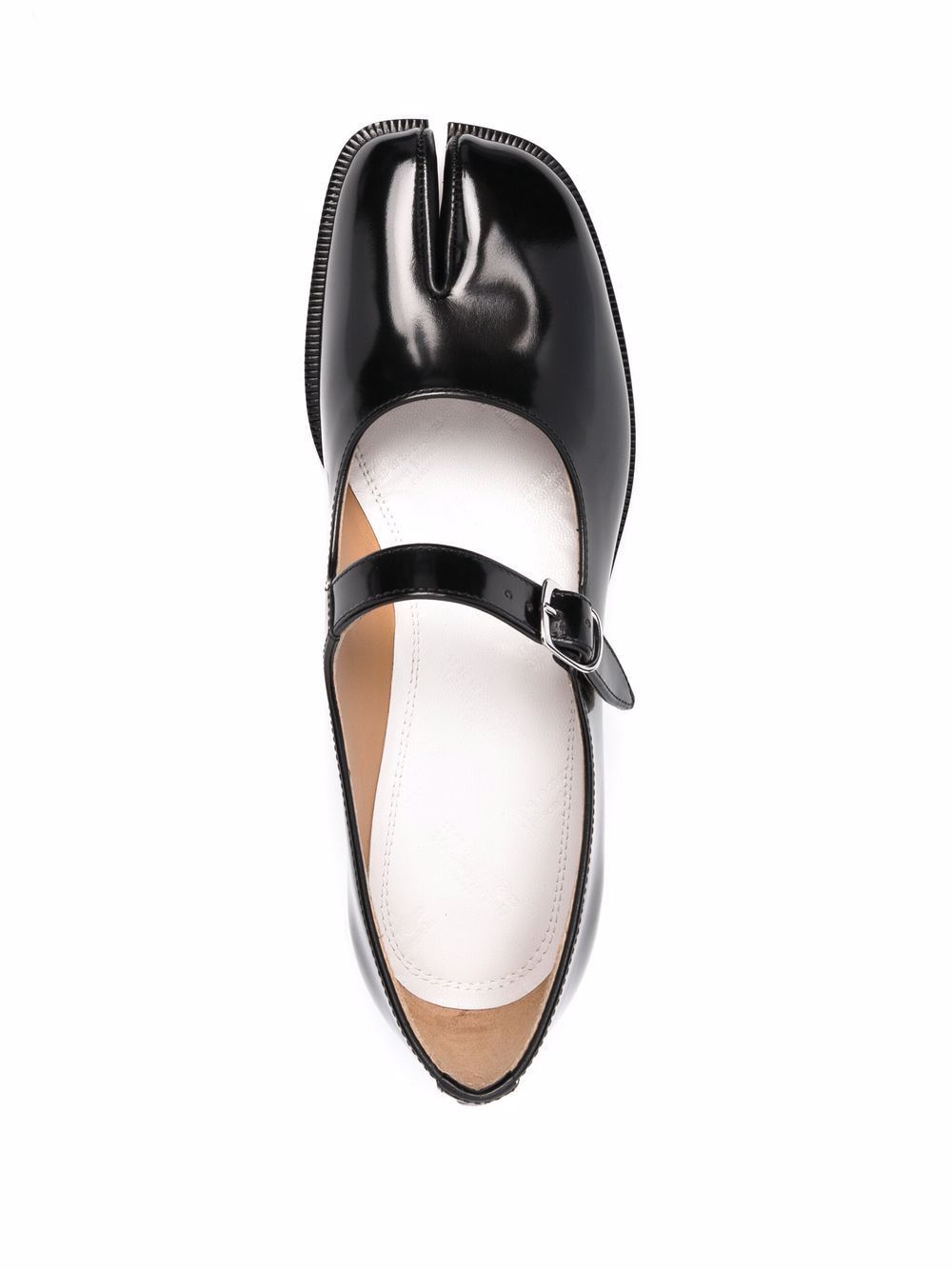 Maison Margiela TABI LEATHER MARY-JANE BALLETS Size US 10 / IT 40 - 2 Thumbnail